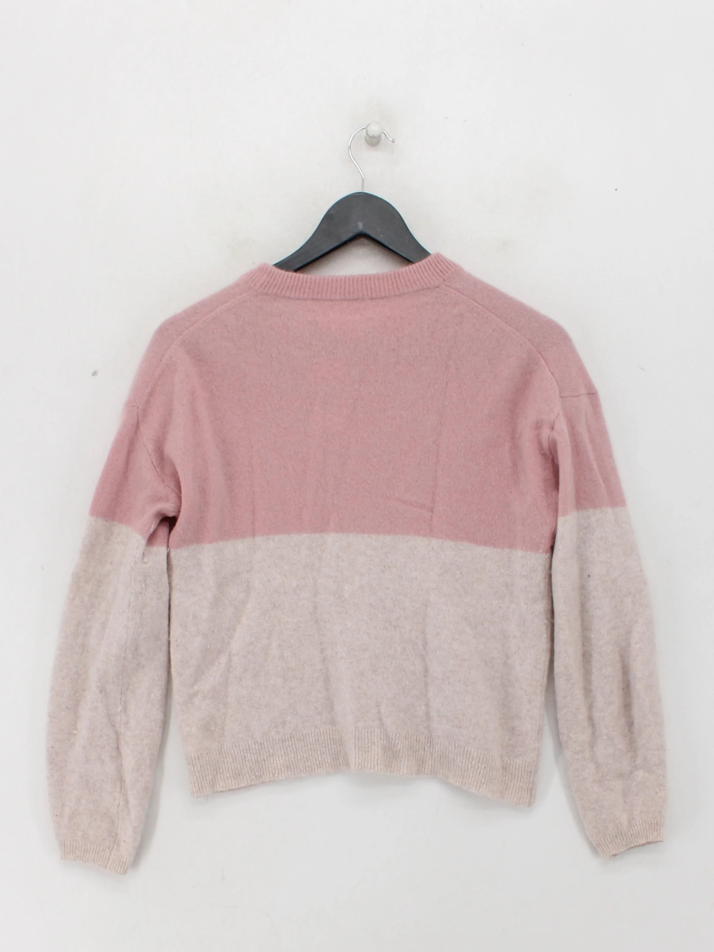 Graham& Spencer Women's Jumper M Pink 100% Cashmere Crew Neck Pullover - Image 2