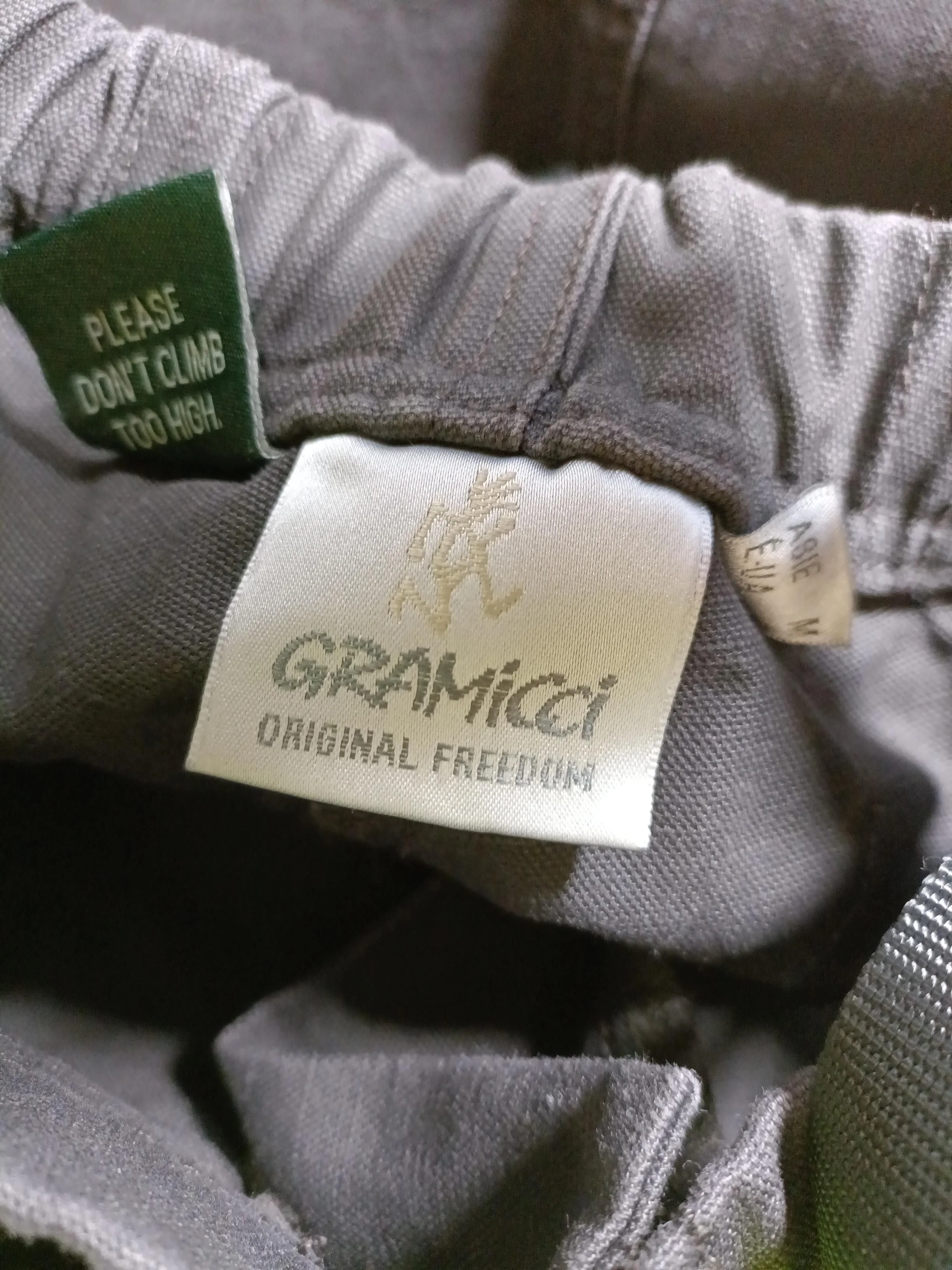 Gramicci Men's Trousers M Grey Cotton with Other Wide-Leg Chino - Image 6