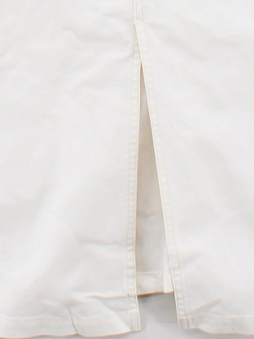 Gramicci Pinafore/Dungaree Midi Dress XL in White - Image 4
