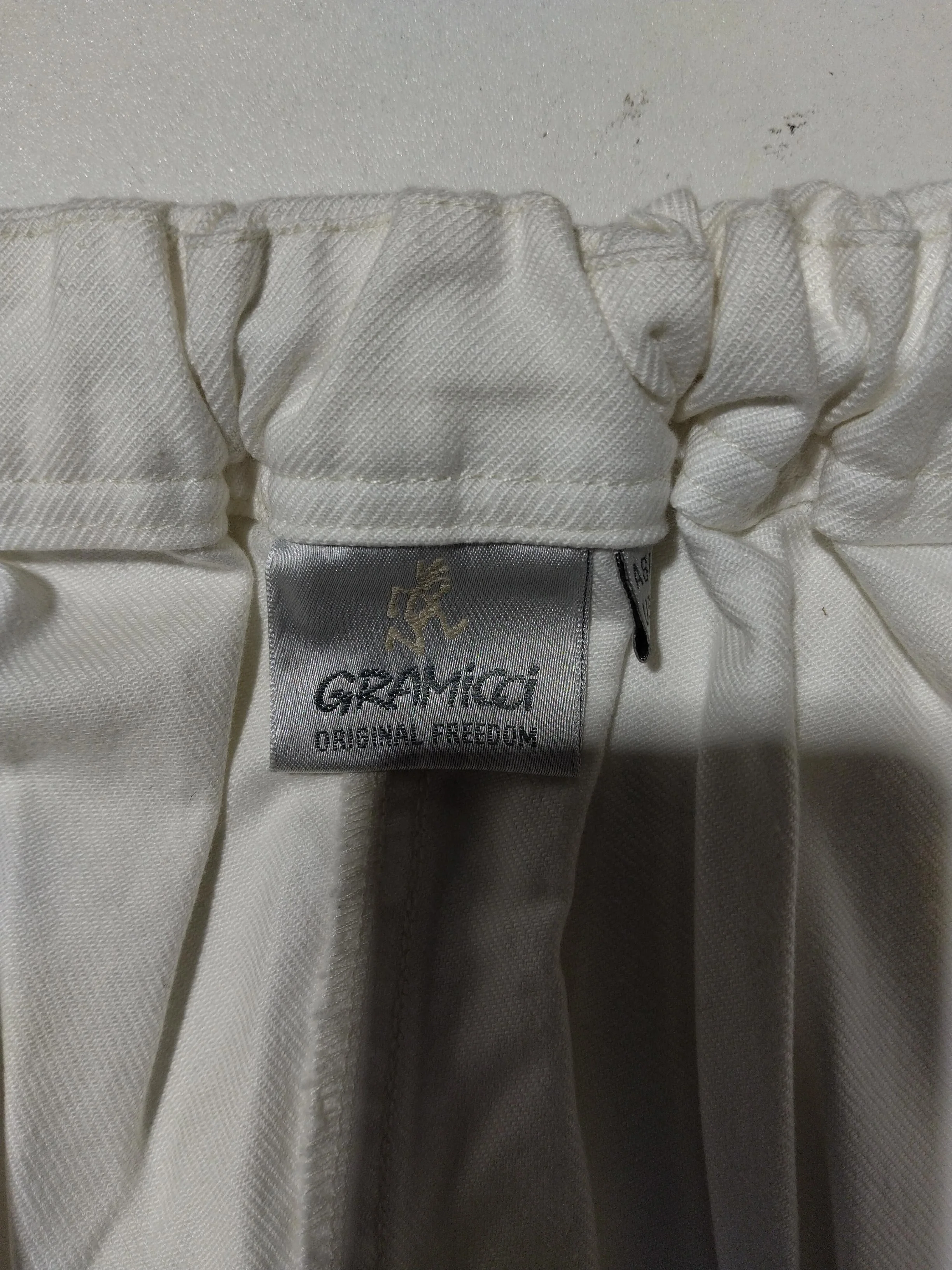 Gramicci Pinafore/Dungaree Midi Dress XL in White - Image 5