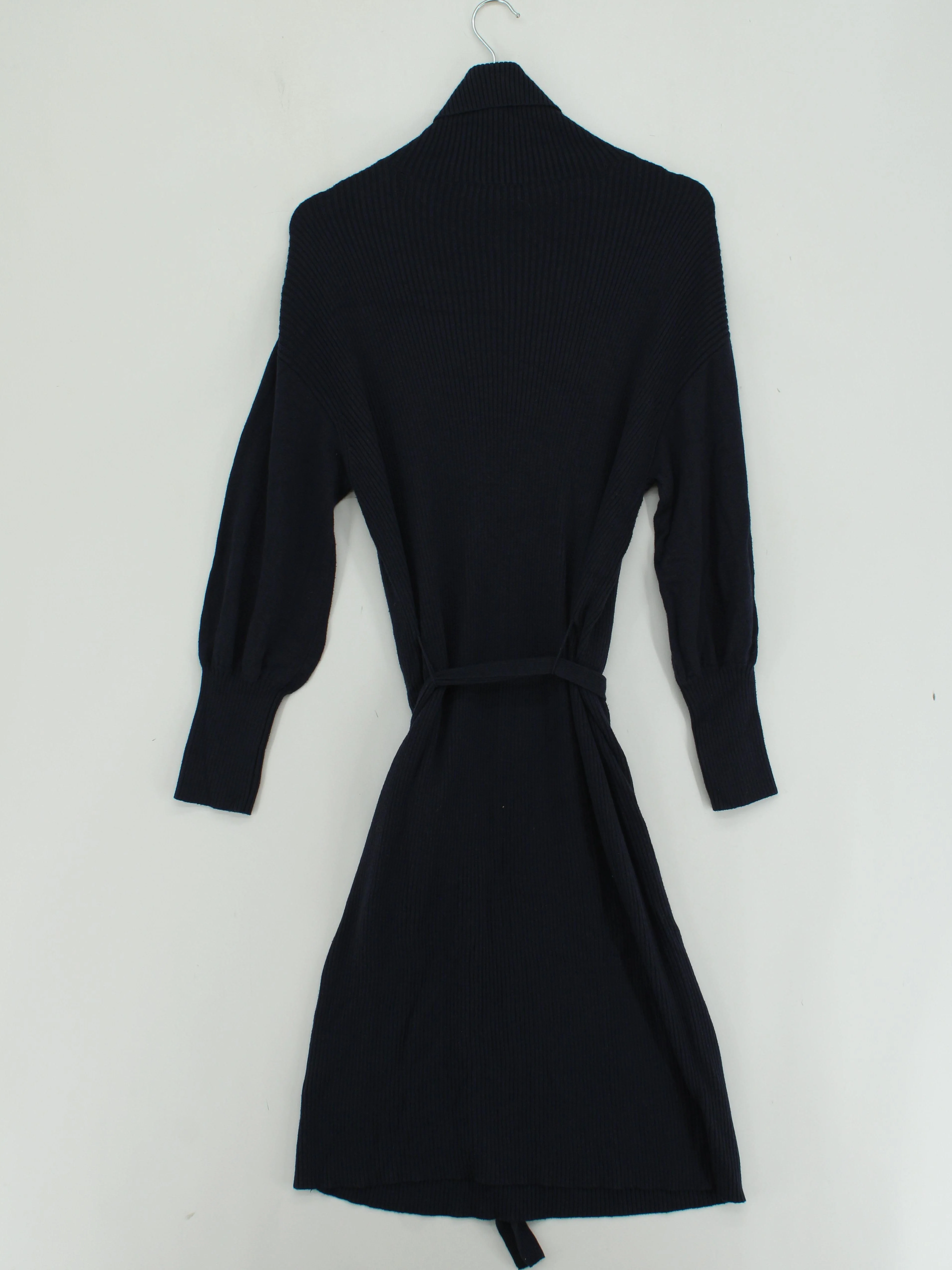Great Plains Jumper Midi Dress UK14 in Blue - Image 2
