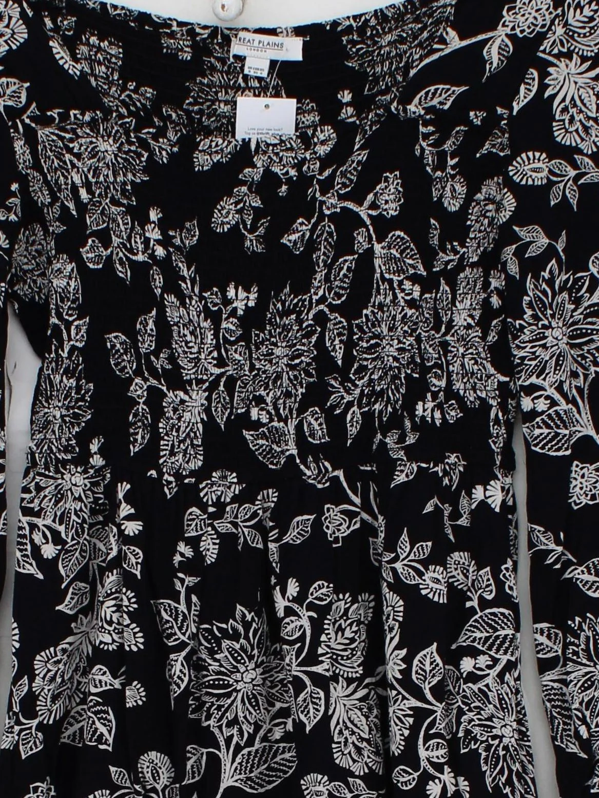 Great Plains Maxi Dress UK8 in Black - Image 3