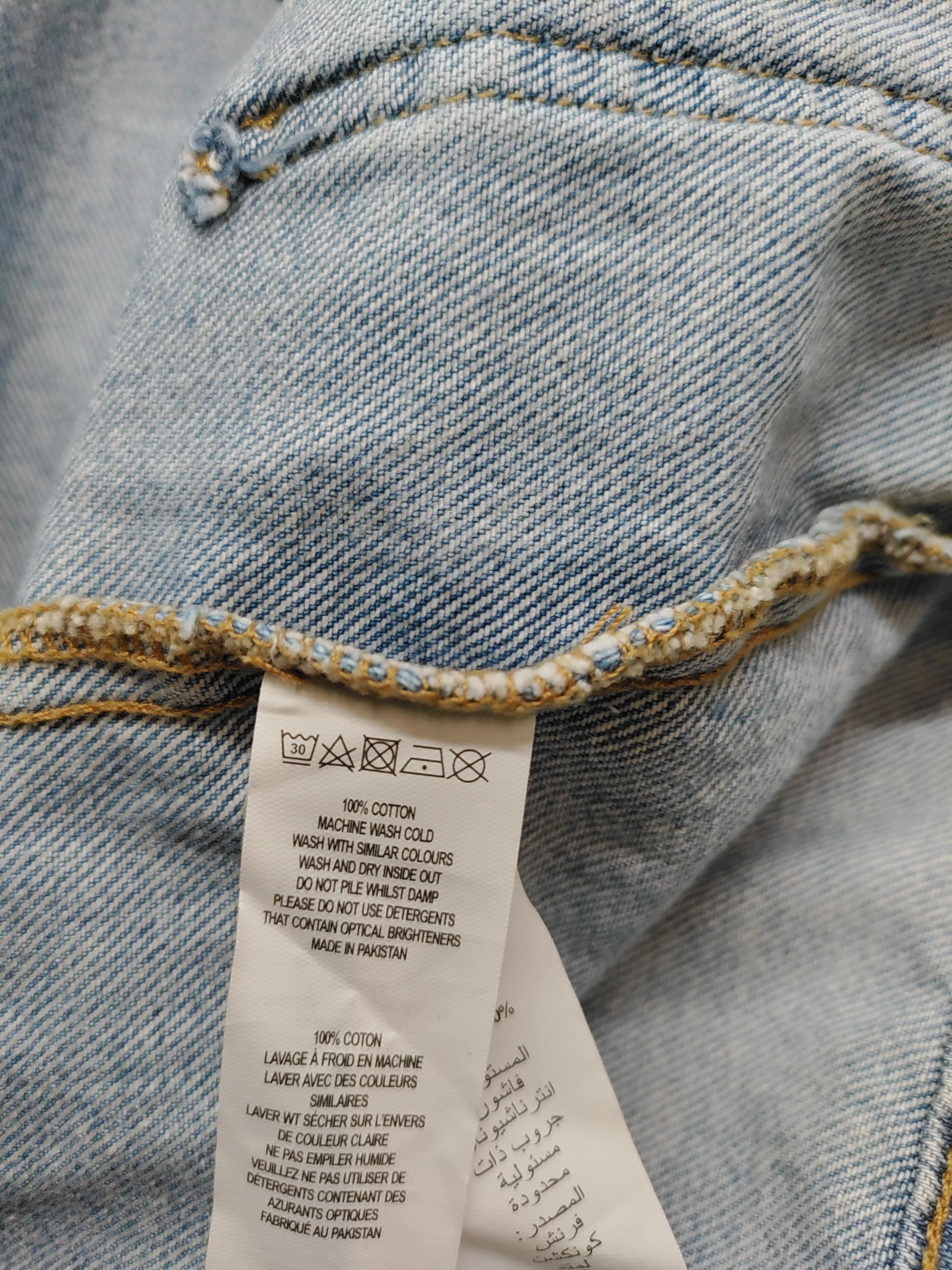 Great Plains Rain Coat jacket blue - Image 6