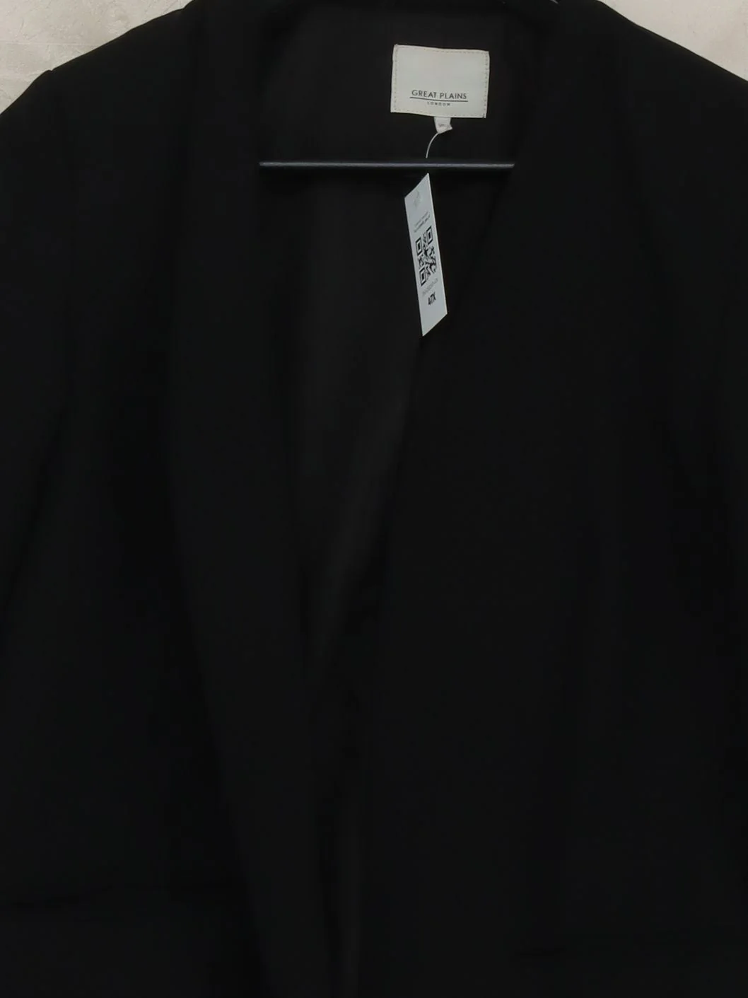Great Plains Women's Blazer XS Black 100% Polyester Overcoat - Image 3