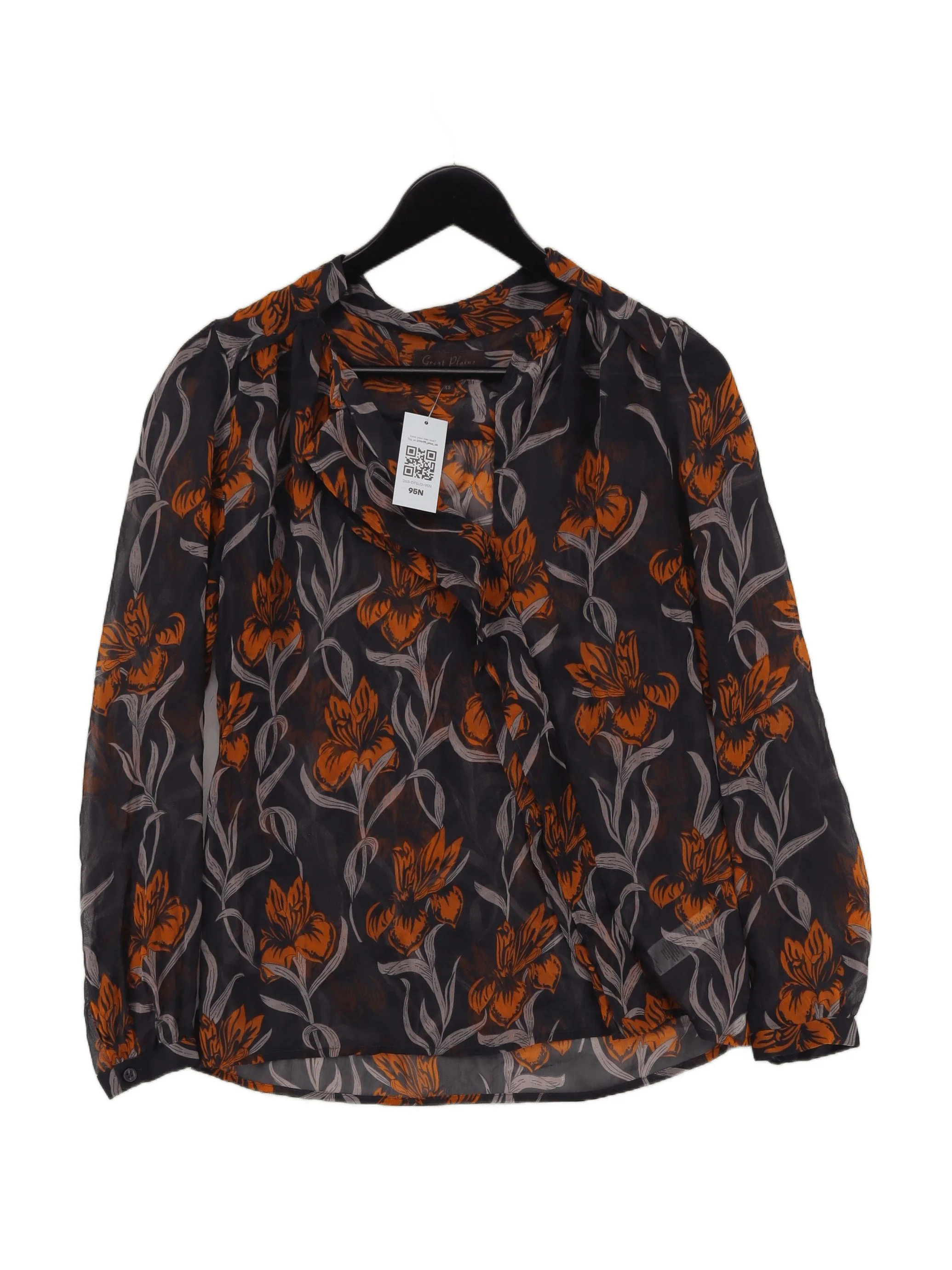 Great Plains Women's Blouse XS Multi 100% Polyester Basic