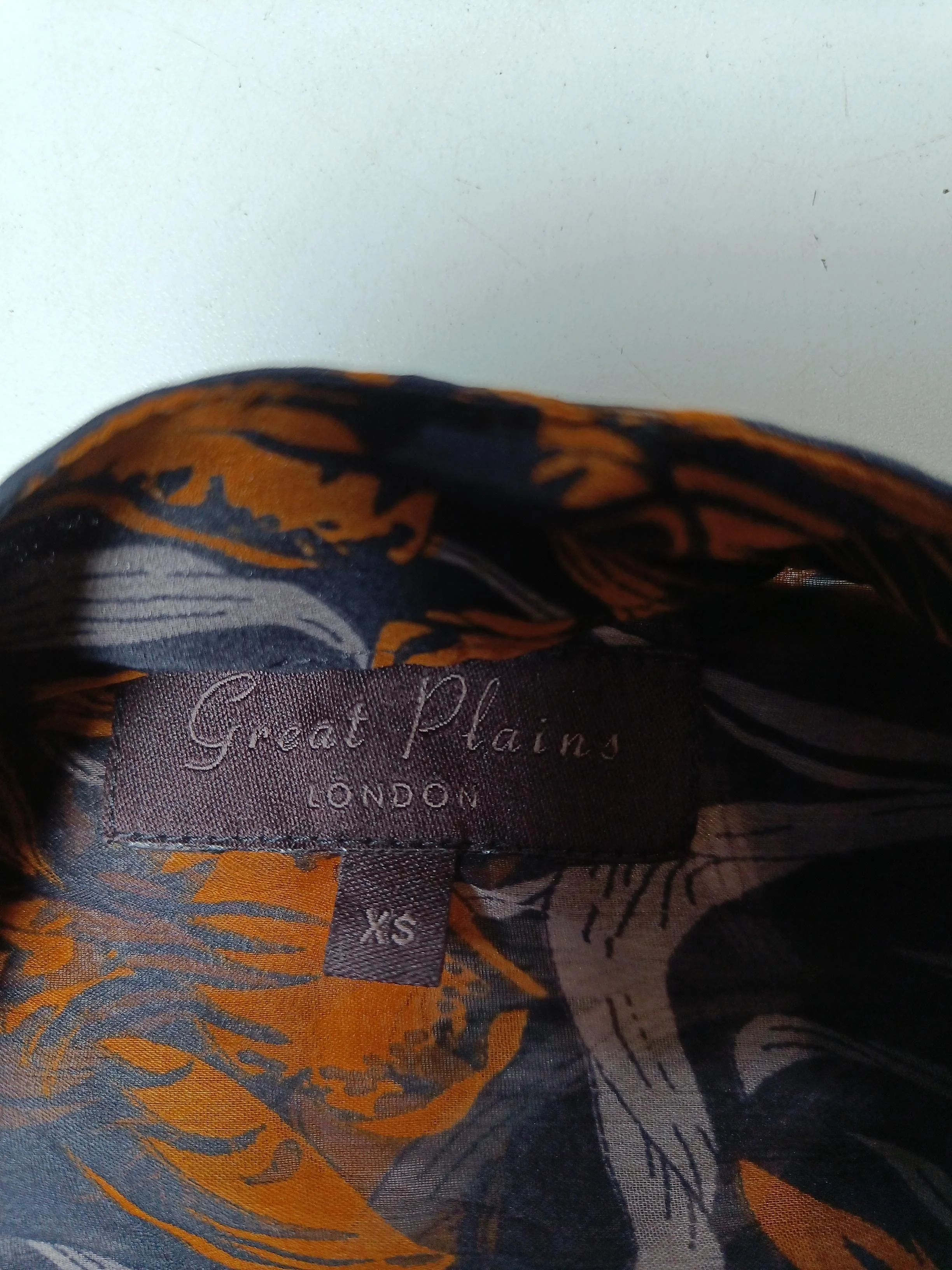 Great Plains Women's Blouse XS Multi 100% Polyester Basic - Image 5
