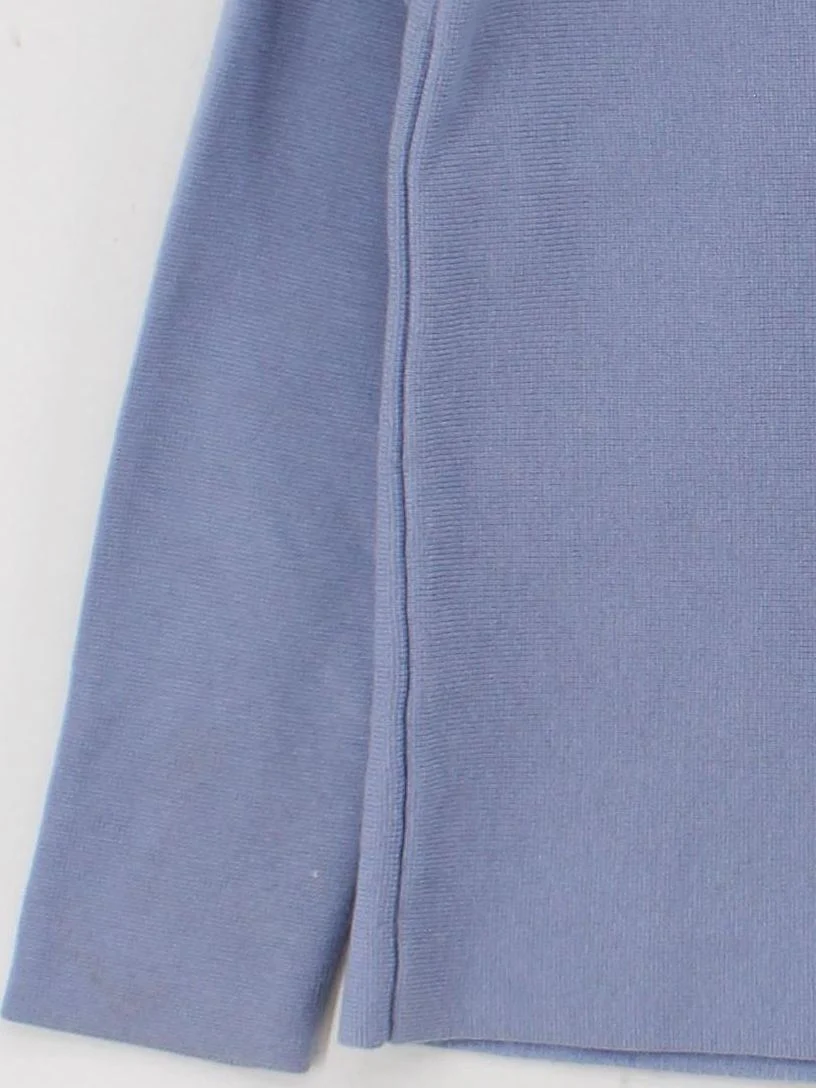 Great Plains Women's Jumper S Blue Viscose with Polyamide, Cotton Pullover - Image 4