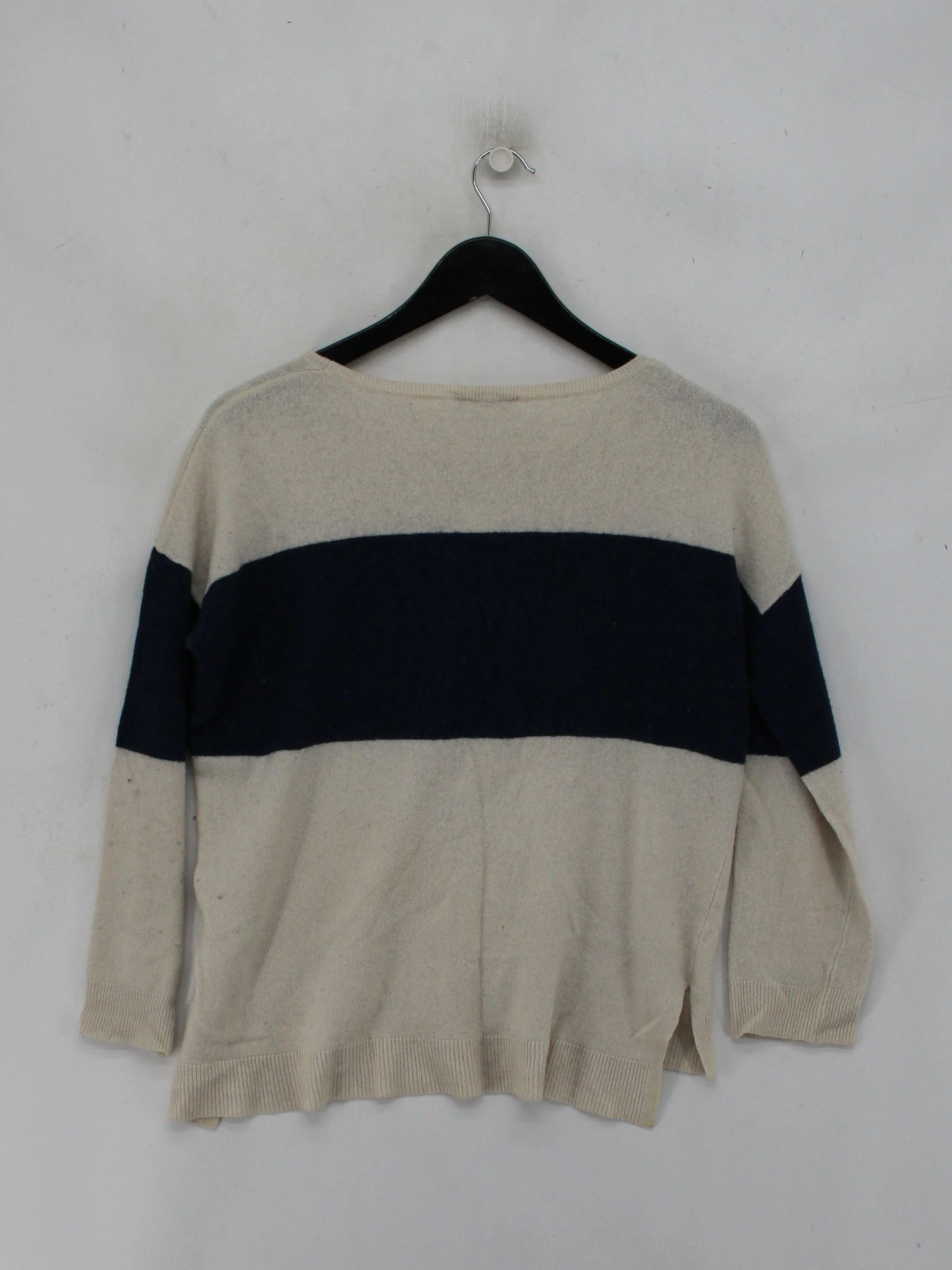 Great Plains Women's Jumper S Multi Striped 100% Other Round Neck Pullover - Image 2