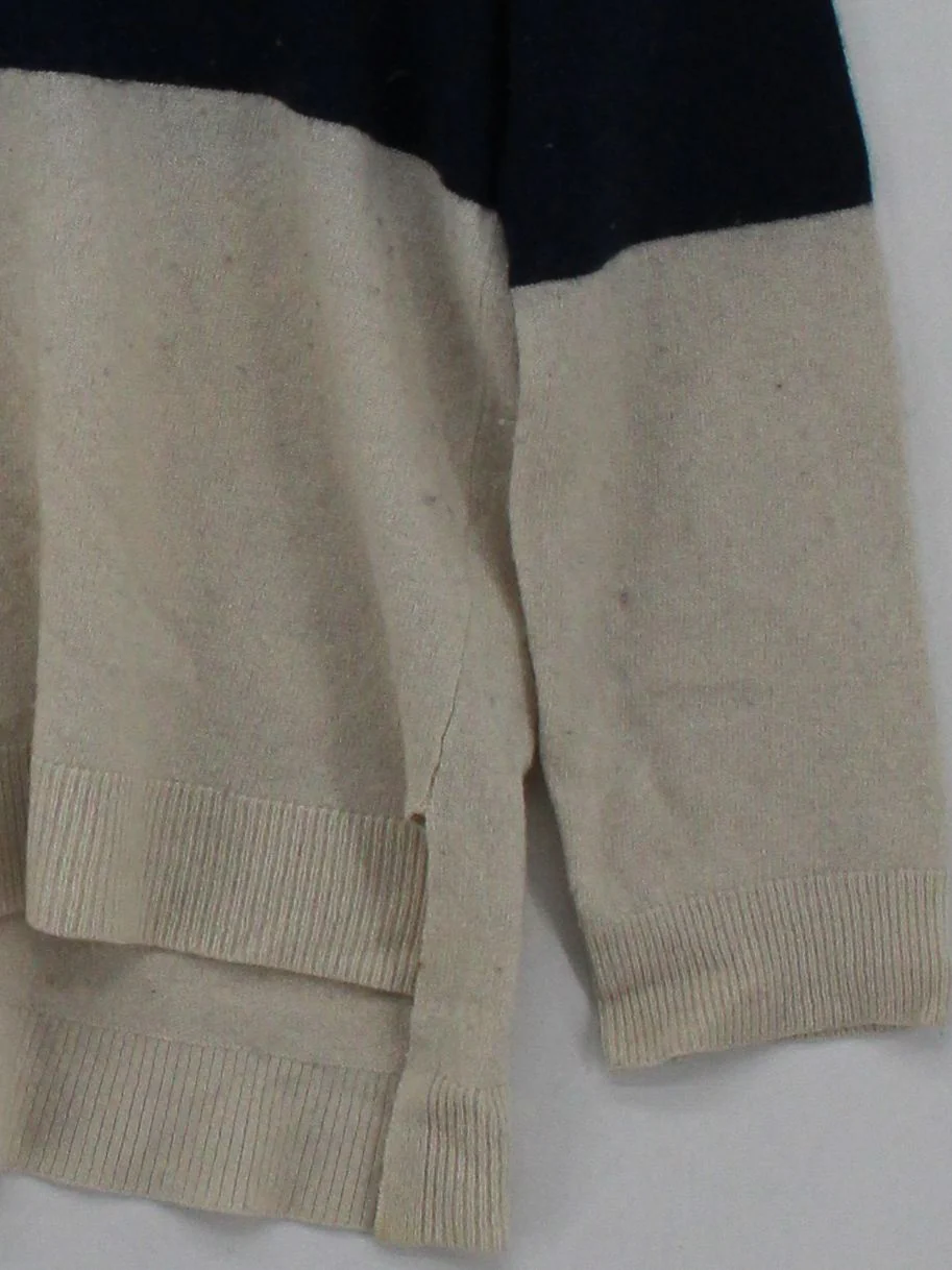 Great Plains Women's Jumper S Multi Striped 100% Other Round Neck Pullover - Image 4