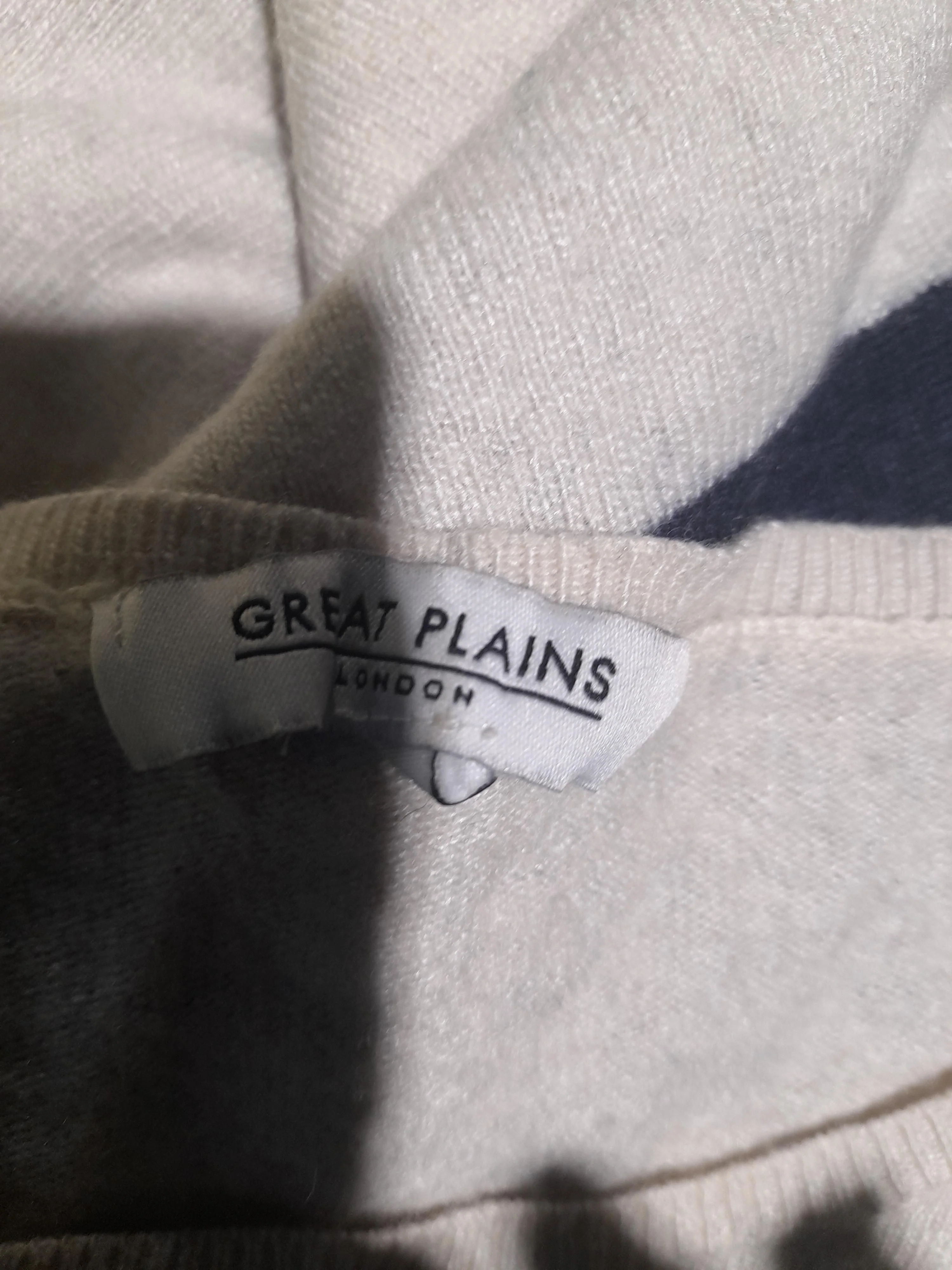 Great Plains Women's Jumper S Multi Striped 100% Other Round Neck Pullover - Image 6