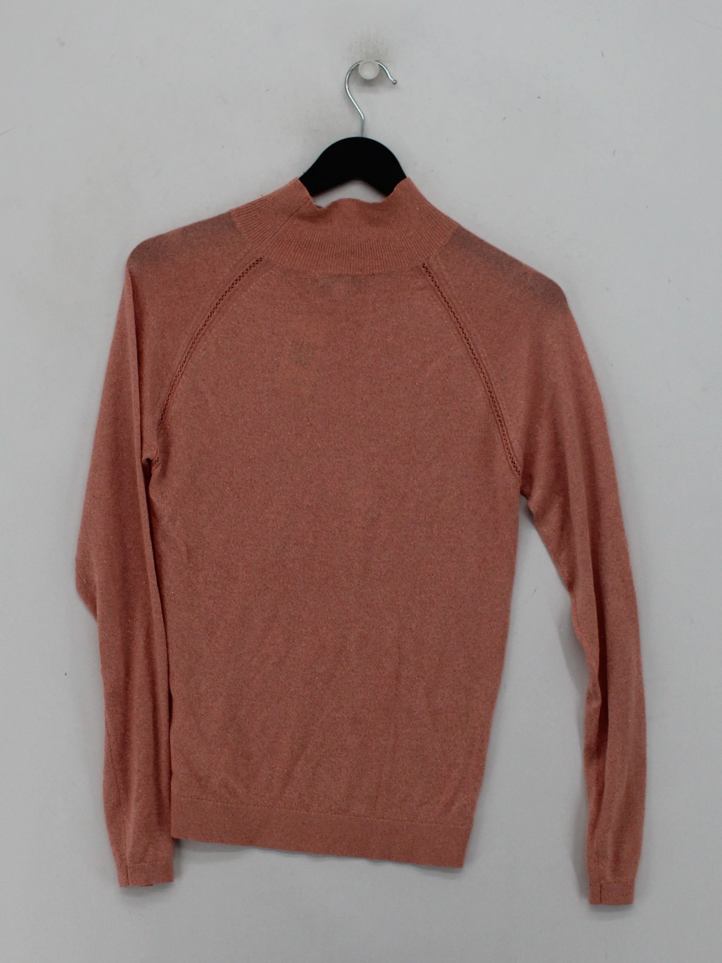 Great Plains Women's Jumper UK 8 Pink 100% Other Mock Neck Pullover - Image 2