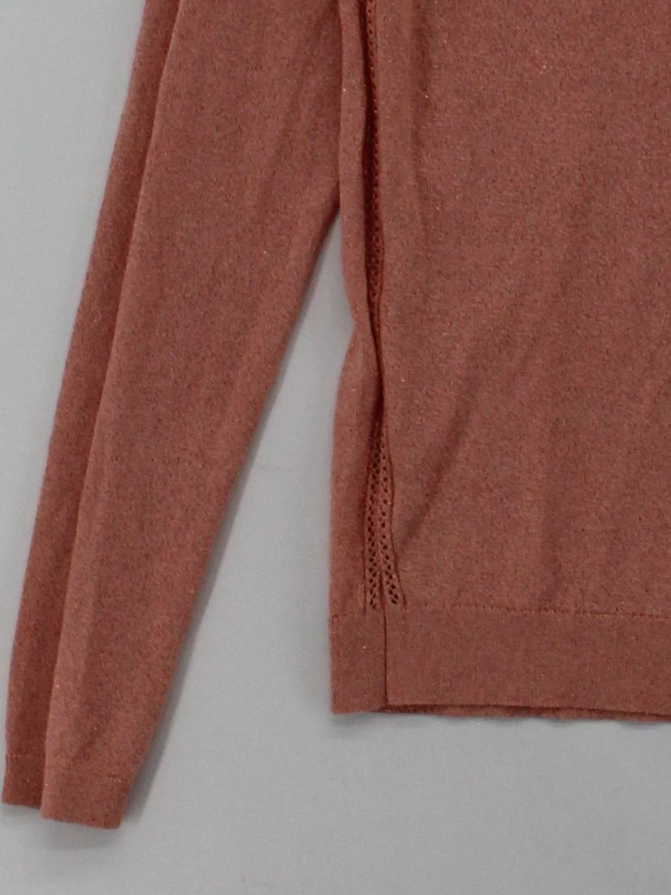 Great Plains Women's Jumper UK 8 Pink 100% Other Mock Neck Pullover - Image 4