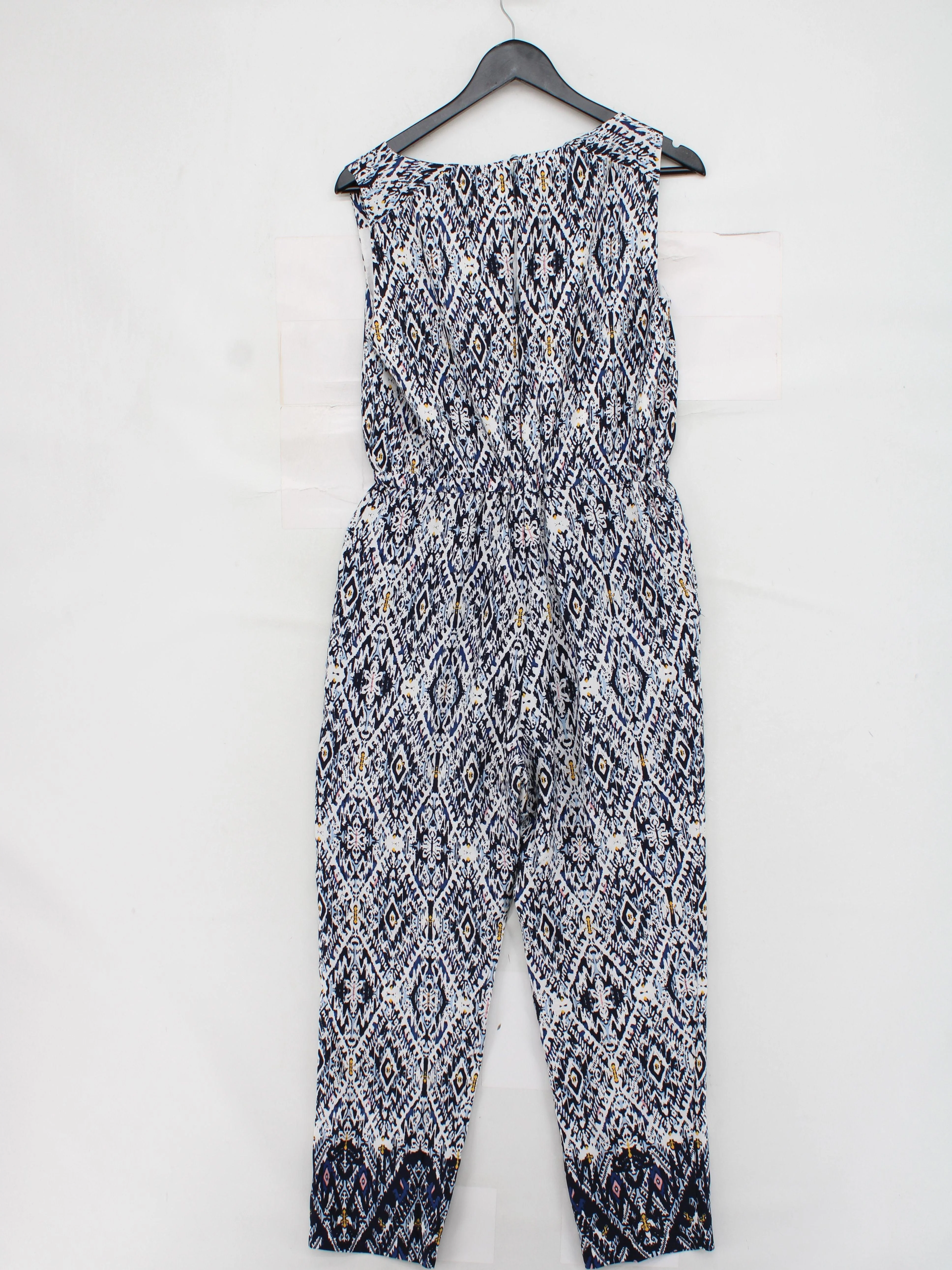 Great Plains Women's Jumpsuit M Multi Geometric 100% Polyester Straight Jumpsuit - Image 2