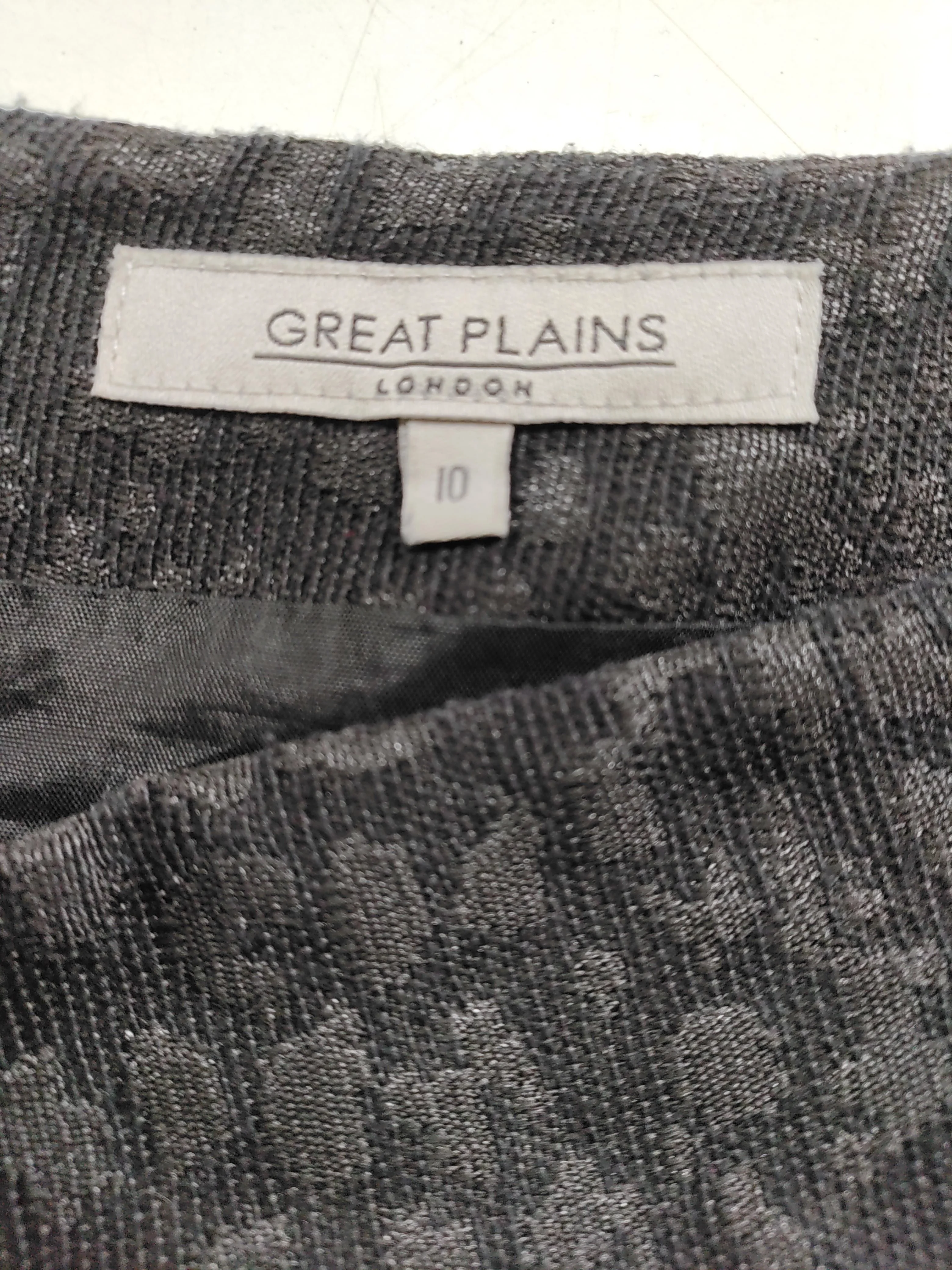 Great Plains Women's Mini Skirt UK 10 Black Polyester - Image 5