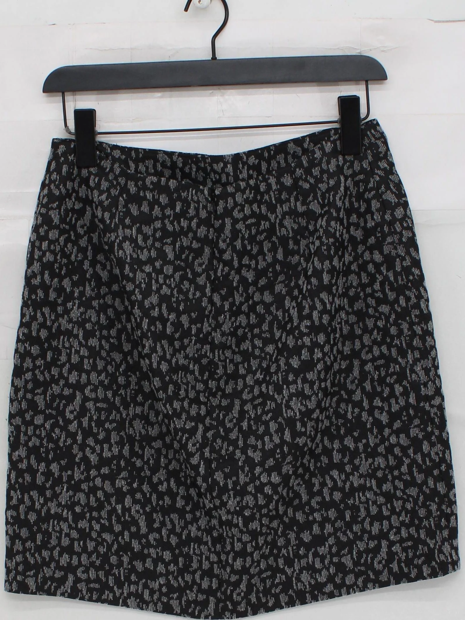 Great Plains Women's Mini Skirt UK 10 Black Polyester with Acrylic, Cotton Mini - Image 2