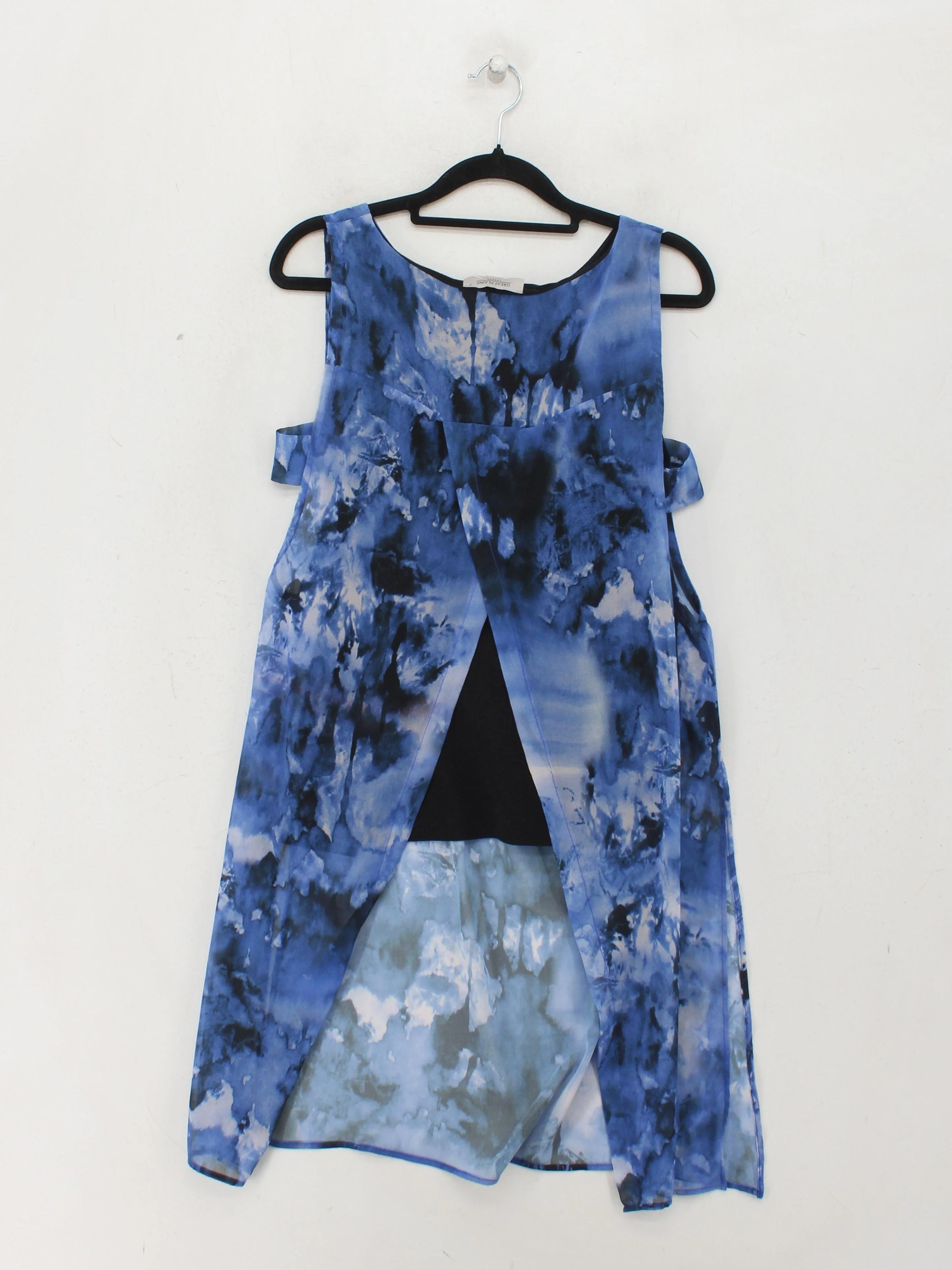 Great Plains Women's Top XS Blue Polyester with Lyocell Modal, Cotton Basic - Image 2