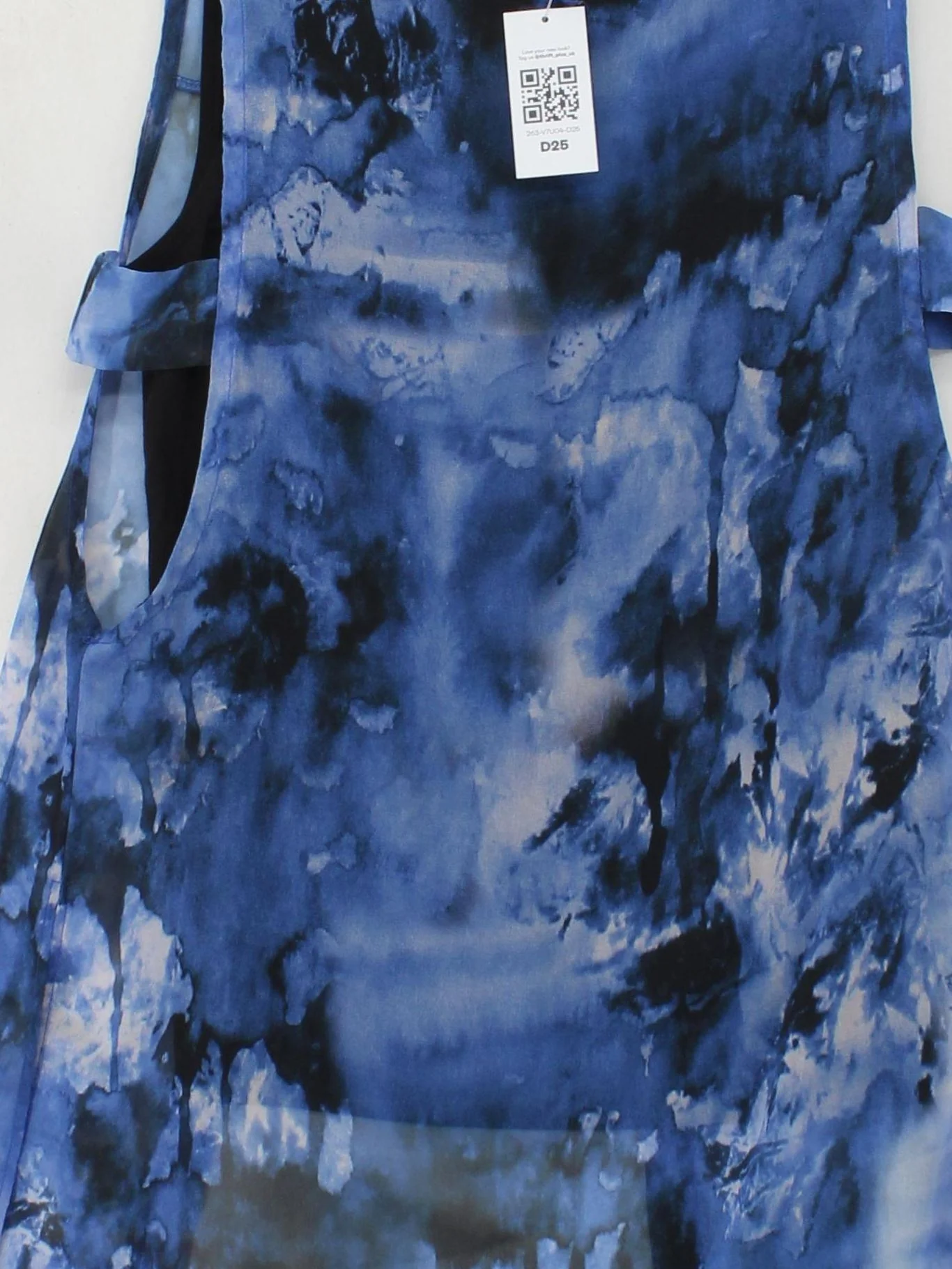 Great Plains Women's Top XS Blue Polyester with Lyocell Modal, Cotton Basic - Image 3