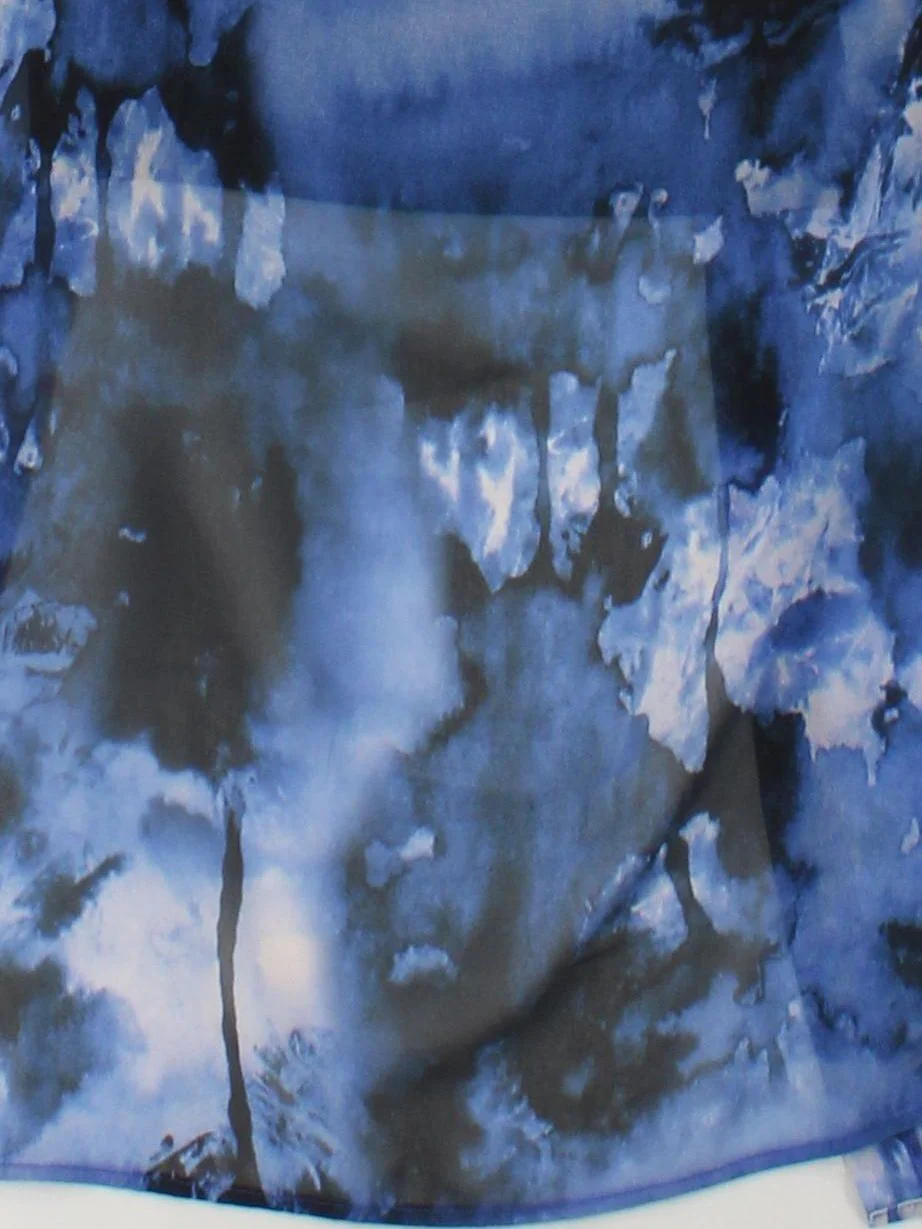 Great Plains Women's Top XS Blue Polyester with Lyocell Modal, Cotton Basic - Image 4