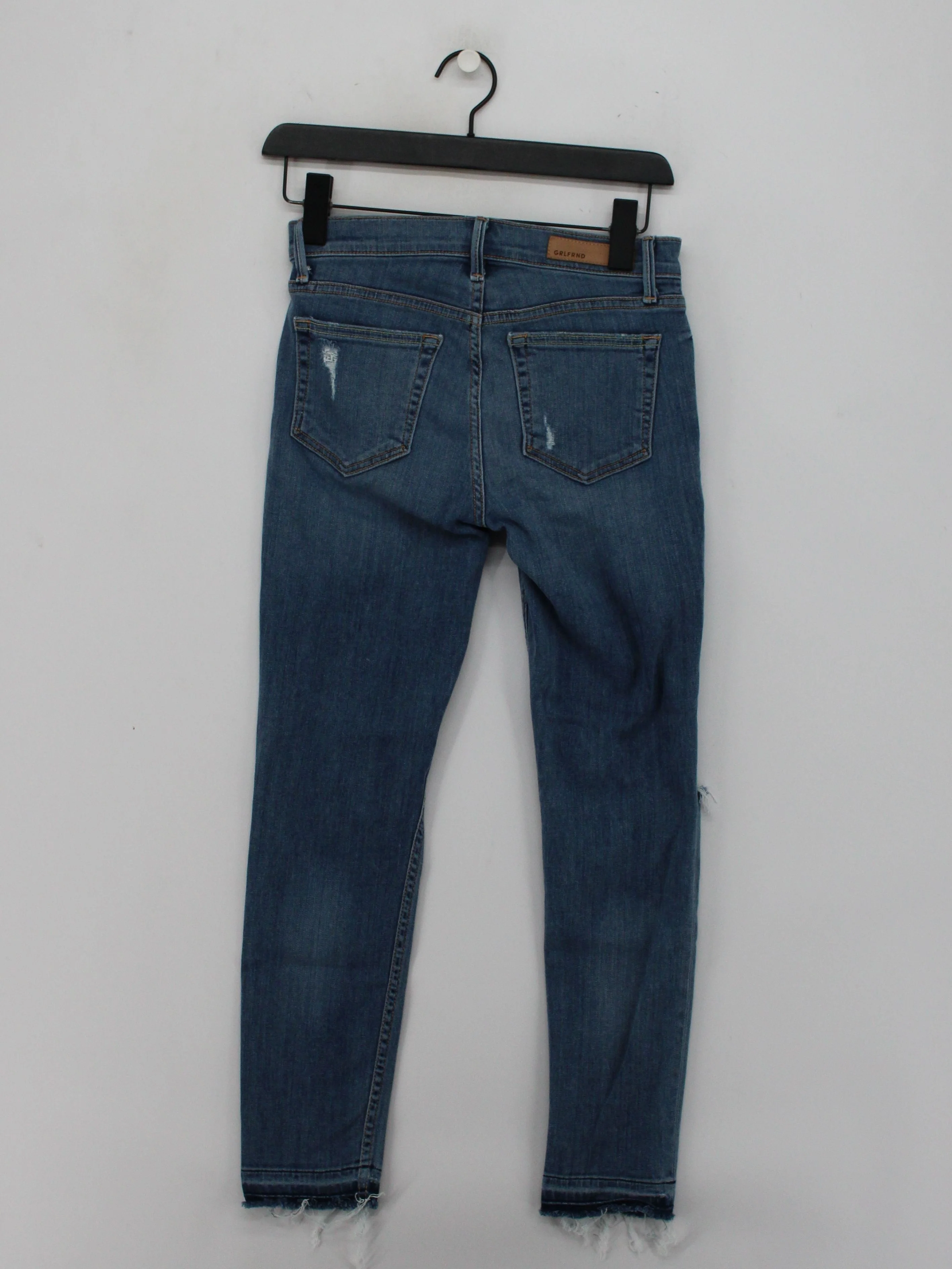 GRLFRND Women's Jeans W 26 in Blue Other with Lyocell Modal, Spandex Skinny - Image 2