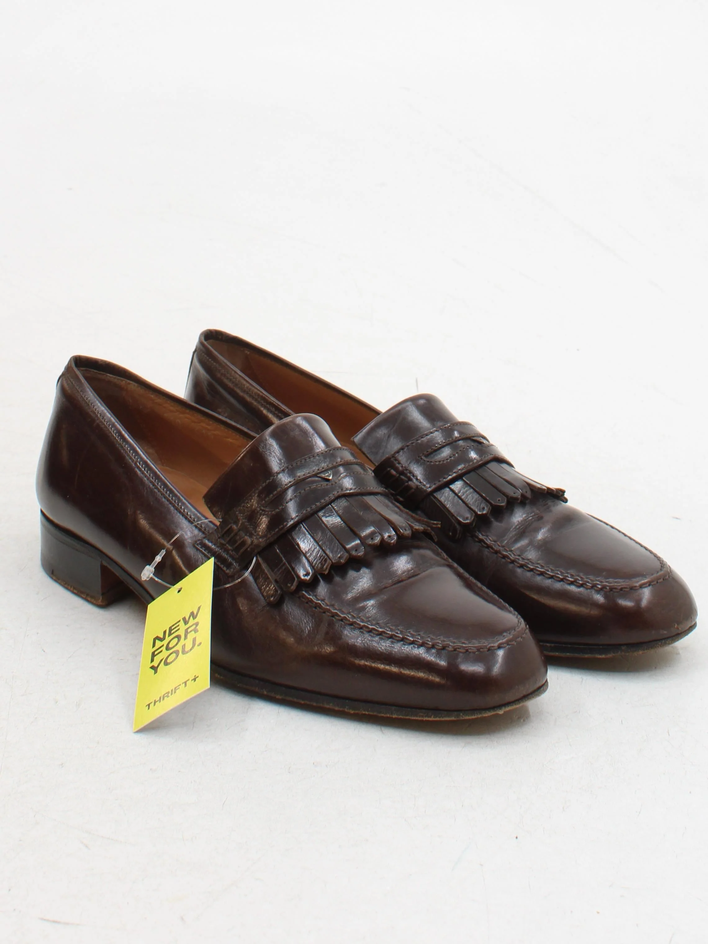 Gucci Men's Formal Shoes UK 8 Brown 100% Leather Brogue - Image 4