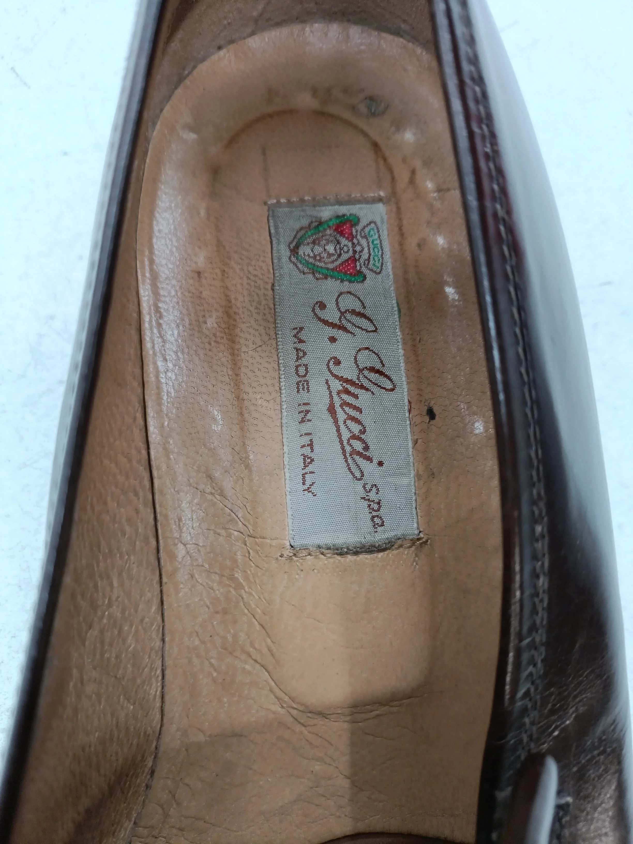 Gucci Men's Formal Shoes UK 8 Brown 100% Leather Brogue - Image 6