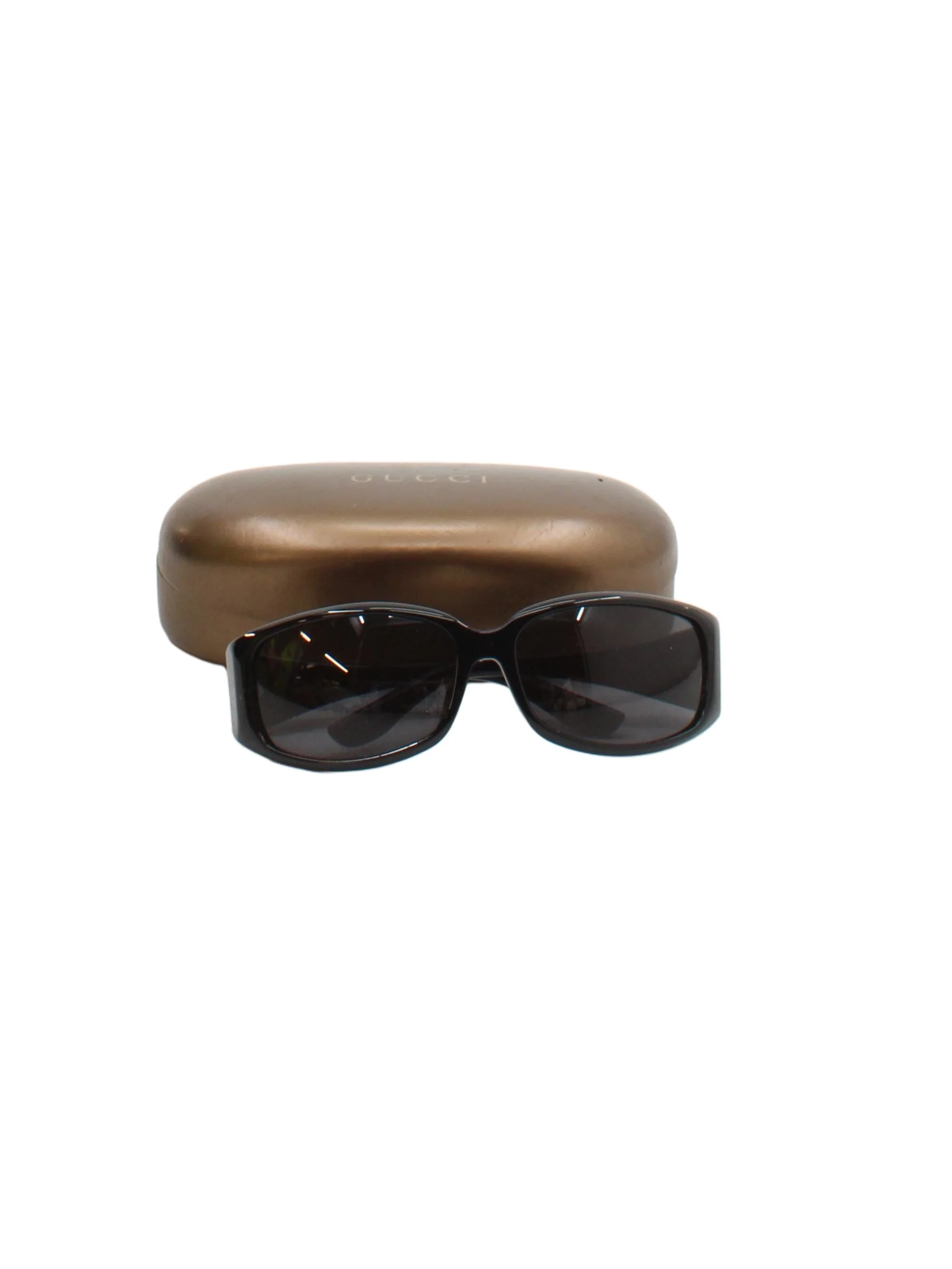 Gucci Men's Sunglasses Black Wrap
