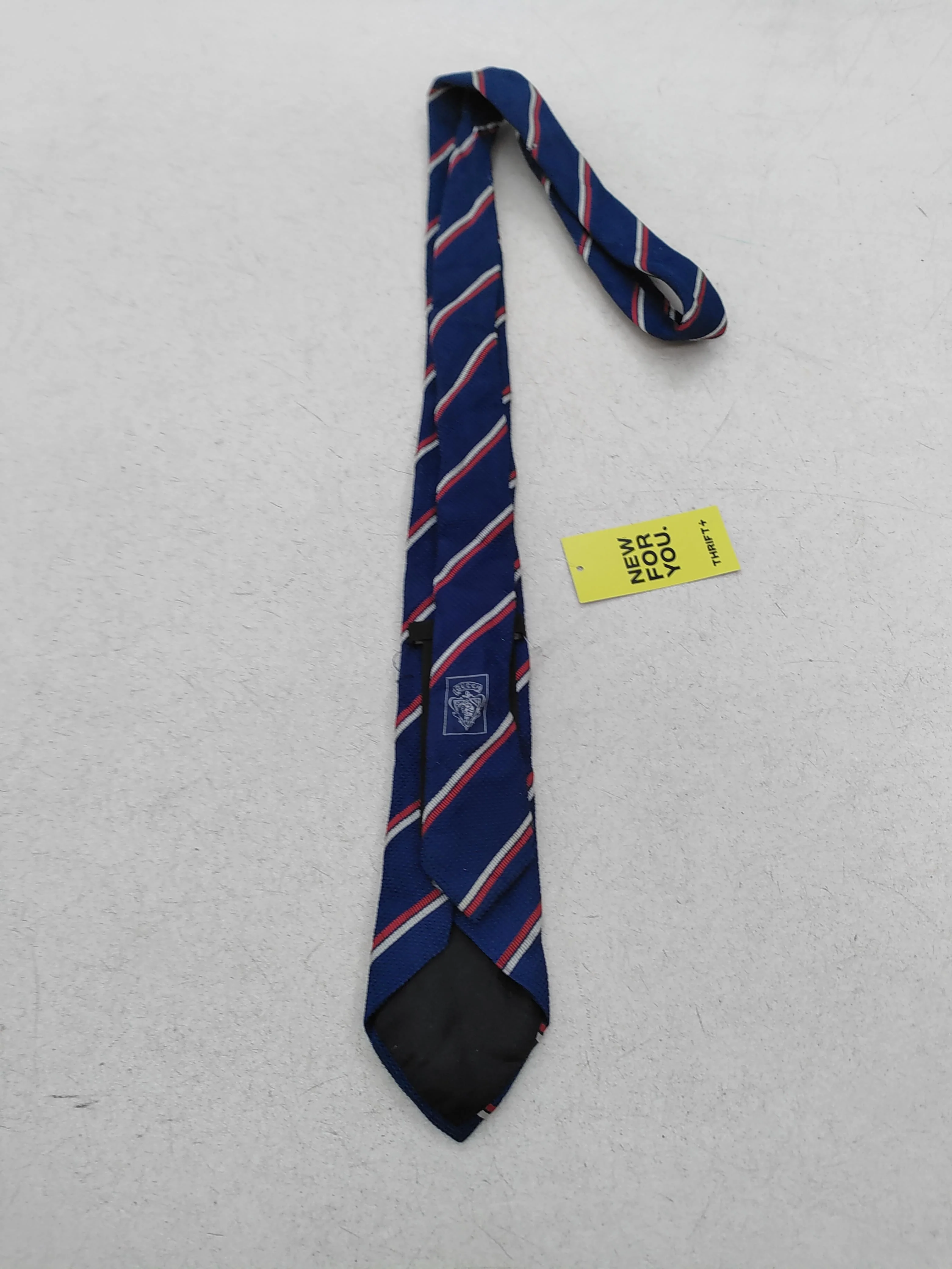 Gucci Men's Tie Blue Striped 100% Silk - Image 2