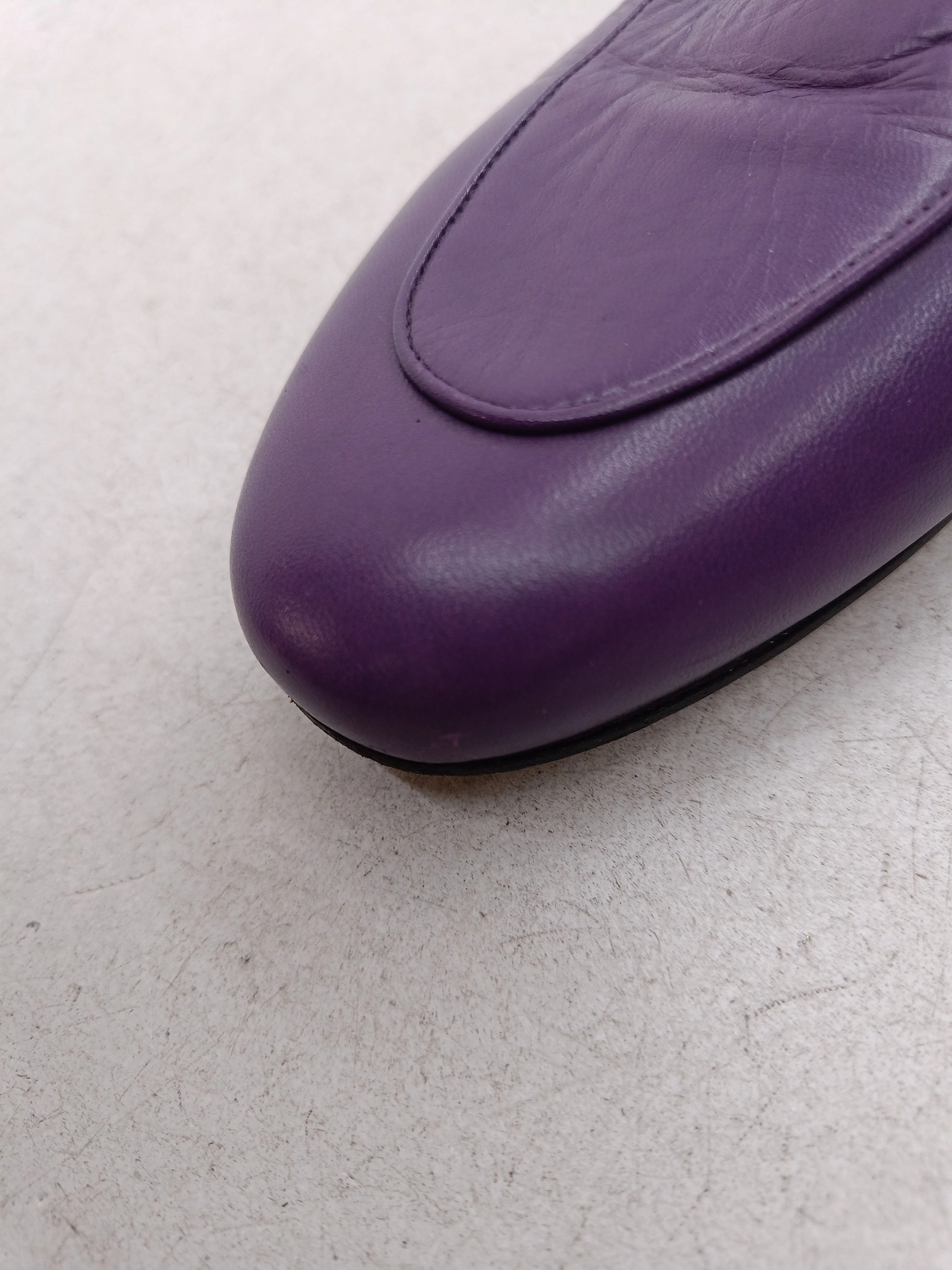 Gucci Women's Flat Shoes UK 5 Purple 100% Other Slider - Image 8