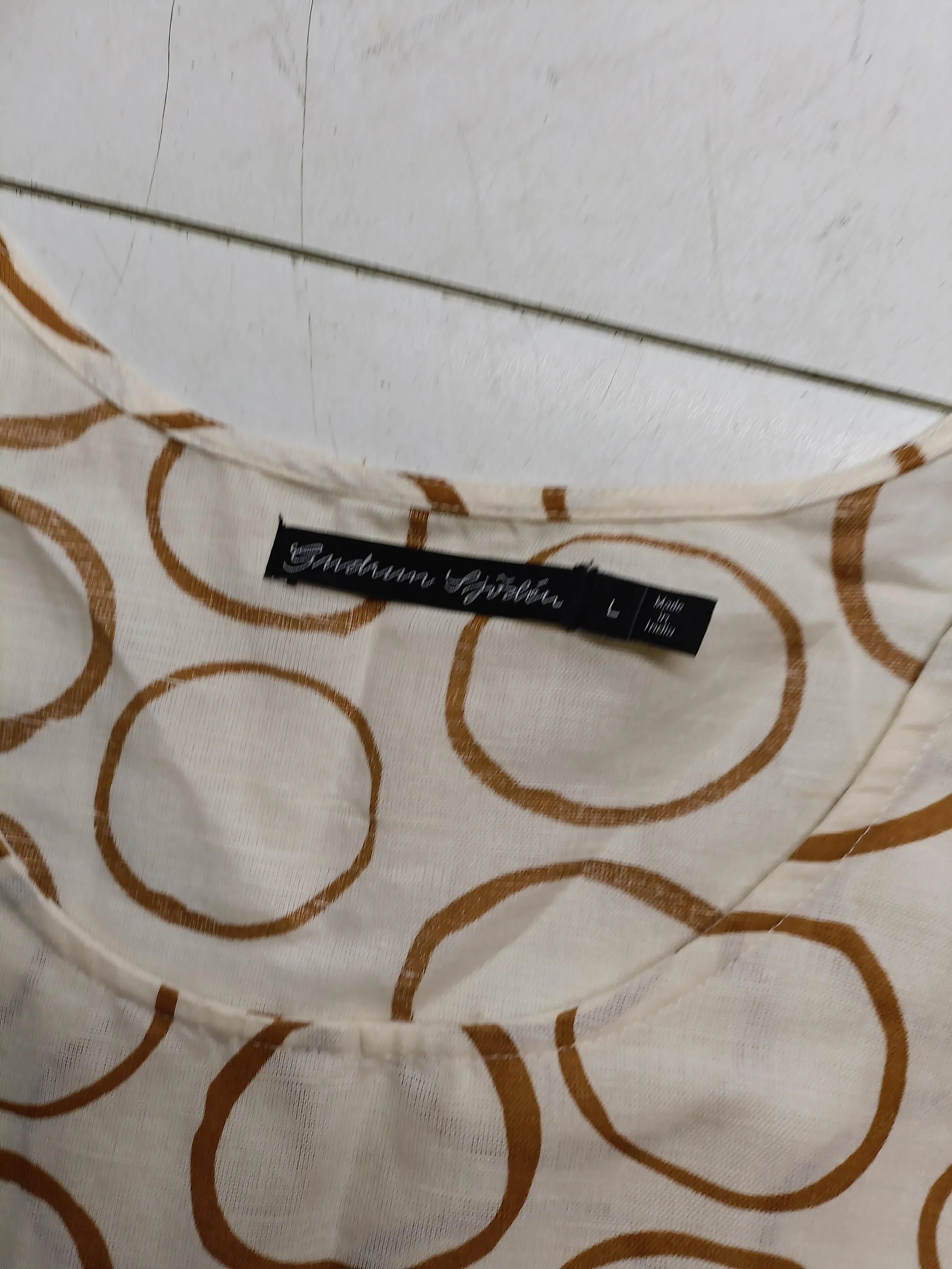 Gudrun Sjöden Pinafore/Dungaree Midi Dress L in Cream - Image 5