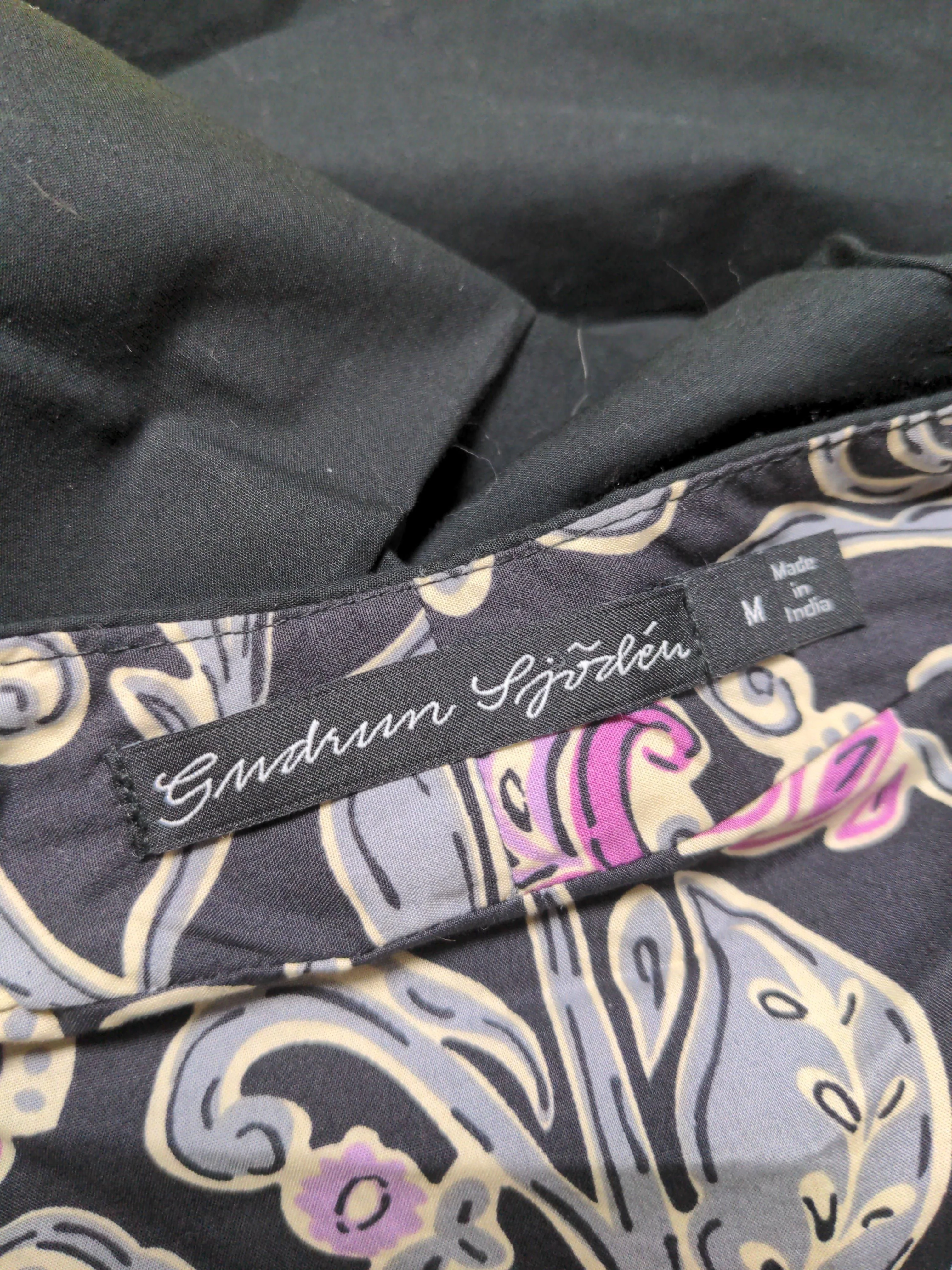 Gudrun Sjöden Shirt Midi Dress M in Black - Image 5