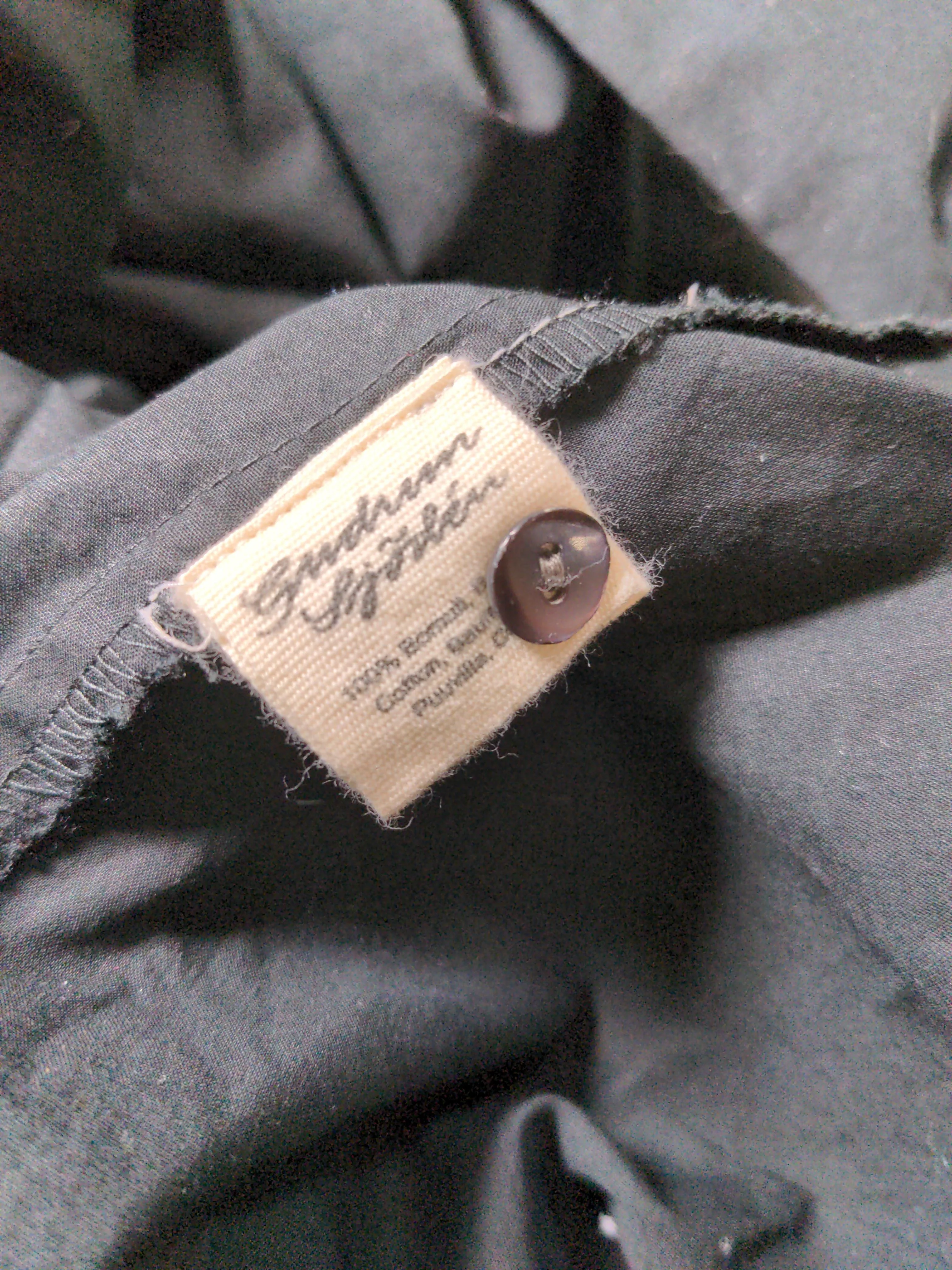 Gudrun Sjöden Shirt Midi Dress M in Black - Image 6