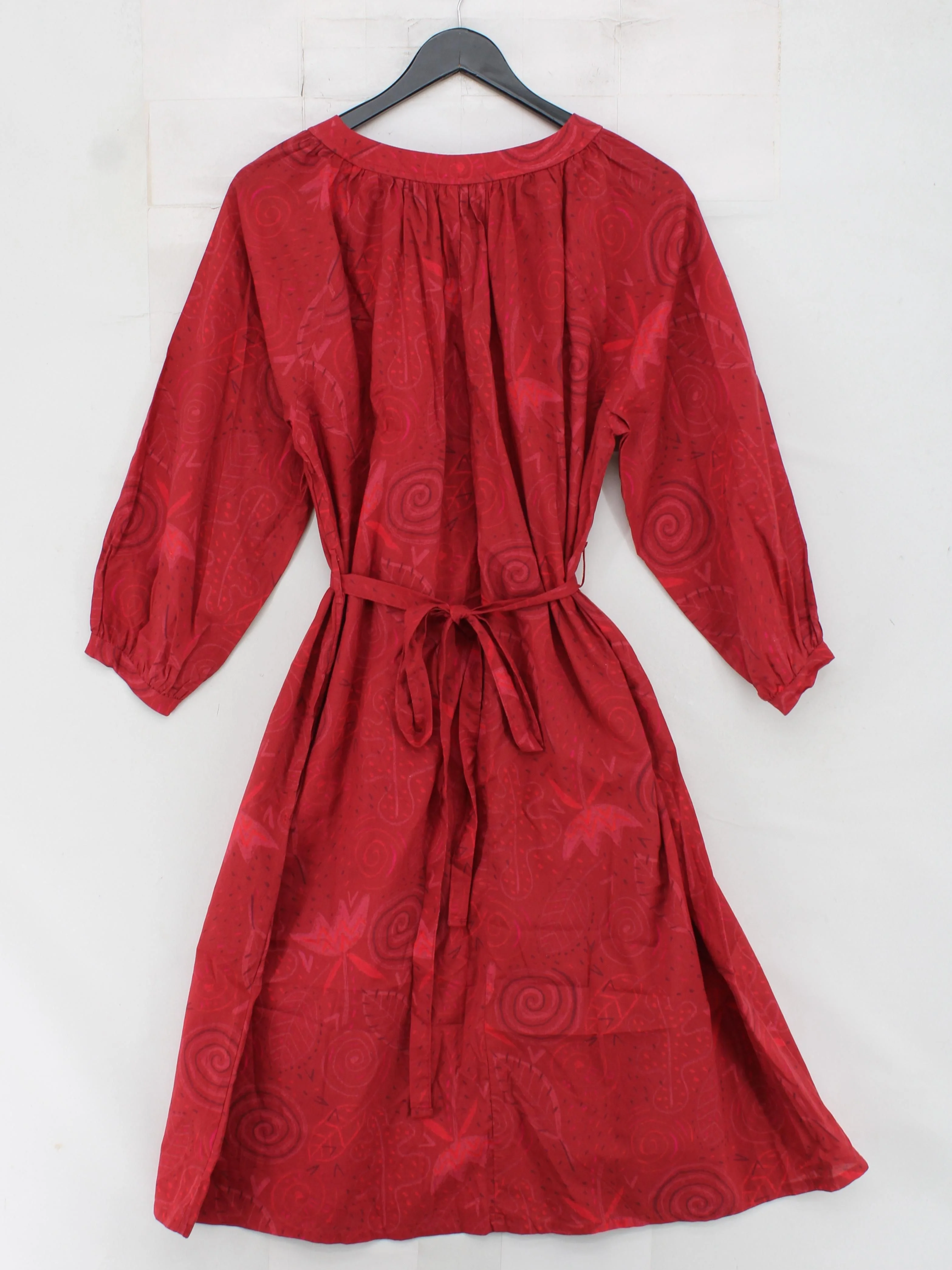 Gudrun Sjöden Shirt Midi Dress M in Red - Image 2