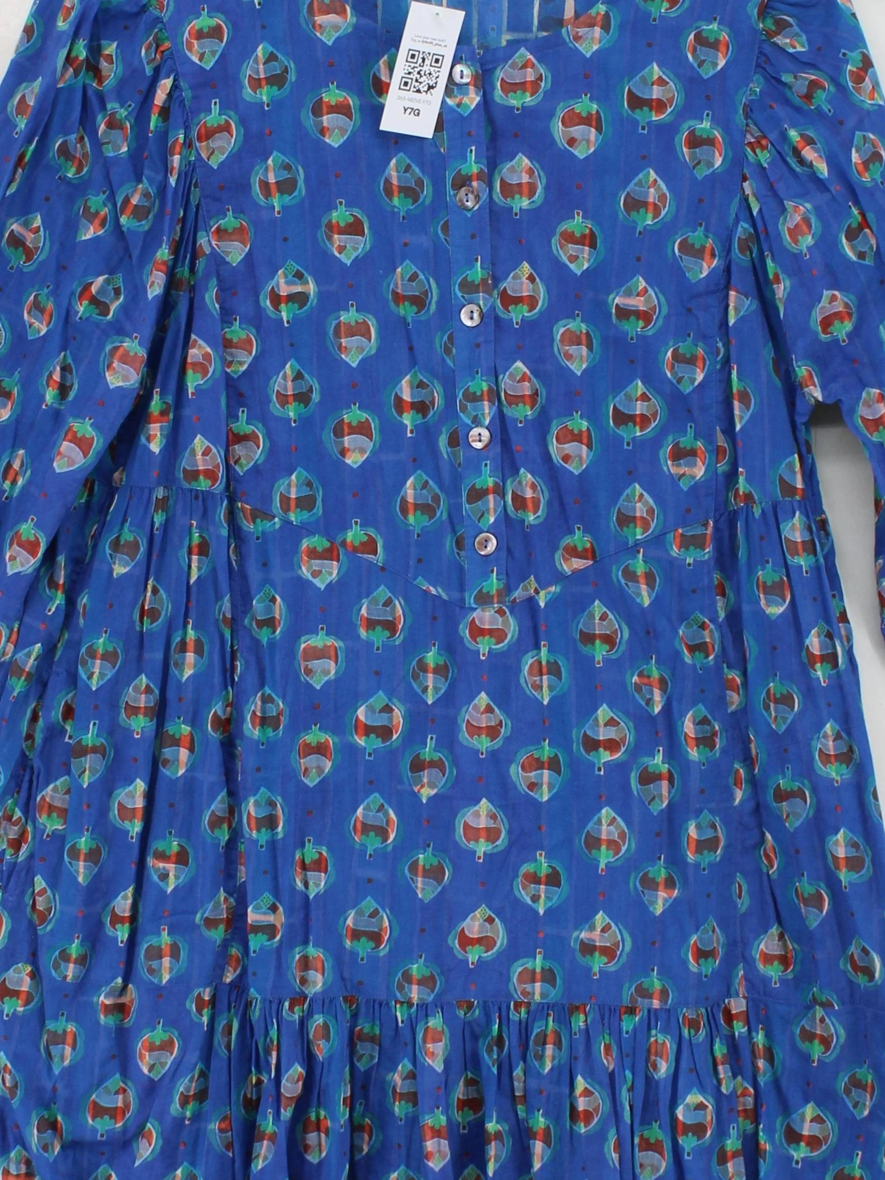 Gudrun Sjöden T-Shirt Mini Dress M in Blue - Image 3