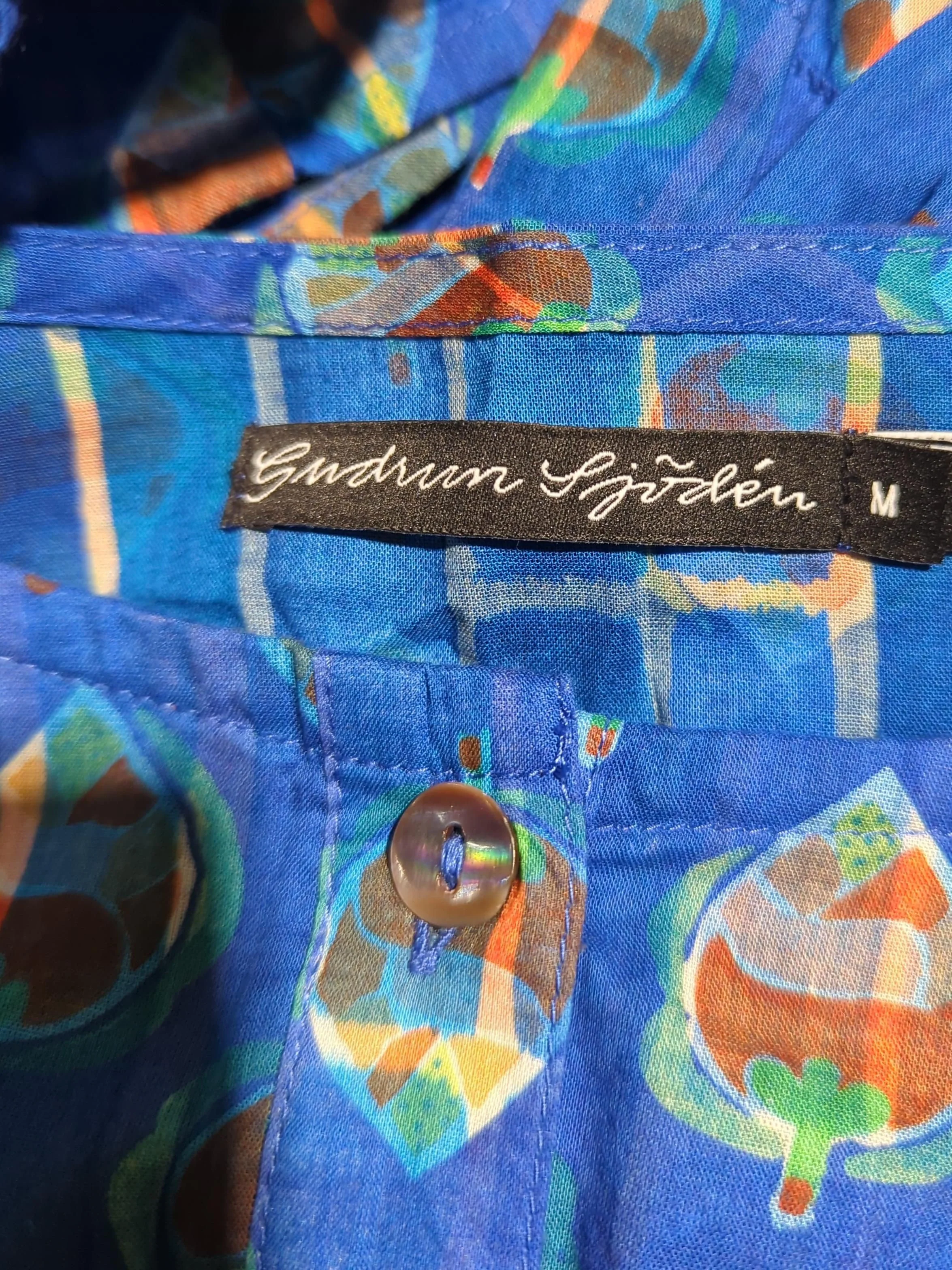 Gudrun Sjöden T-Shirt Mini Dress M in Blue - Image 5