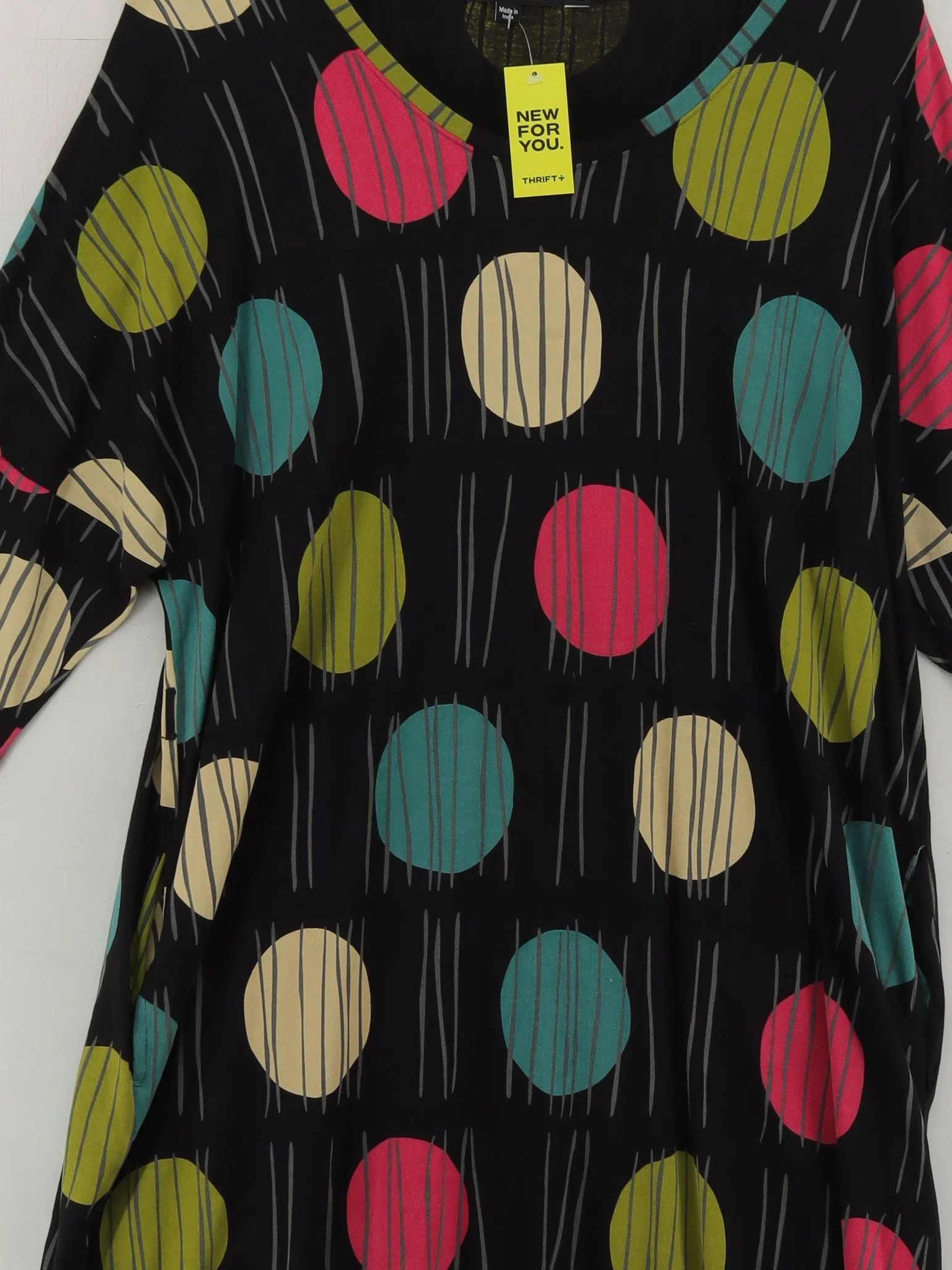 Gudrun Sjöden T-Shirt Mini Dress XXL in Multi - Image 3