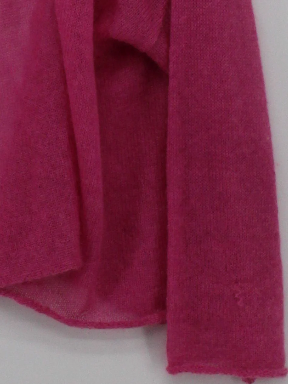 Gudrun Sjöden Women's Cardigan L Pink 100% Other V-Neck Cardigan - Image 4
