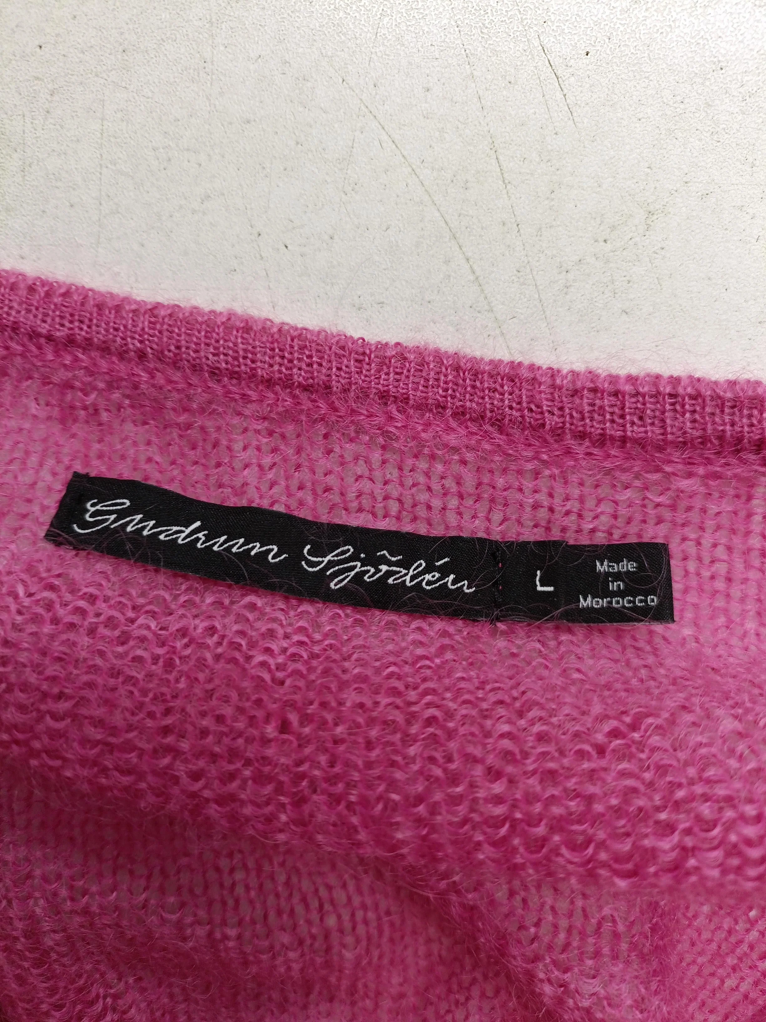 Gudrun Sjöden Women's Cardigan L Pink 100% Other V-Neck Cardigan - Image 5