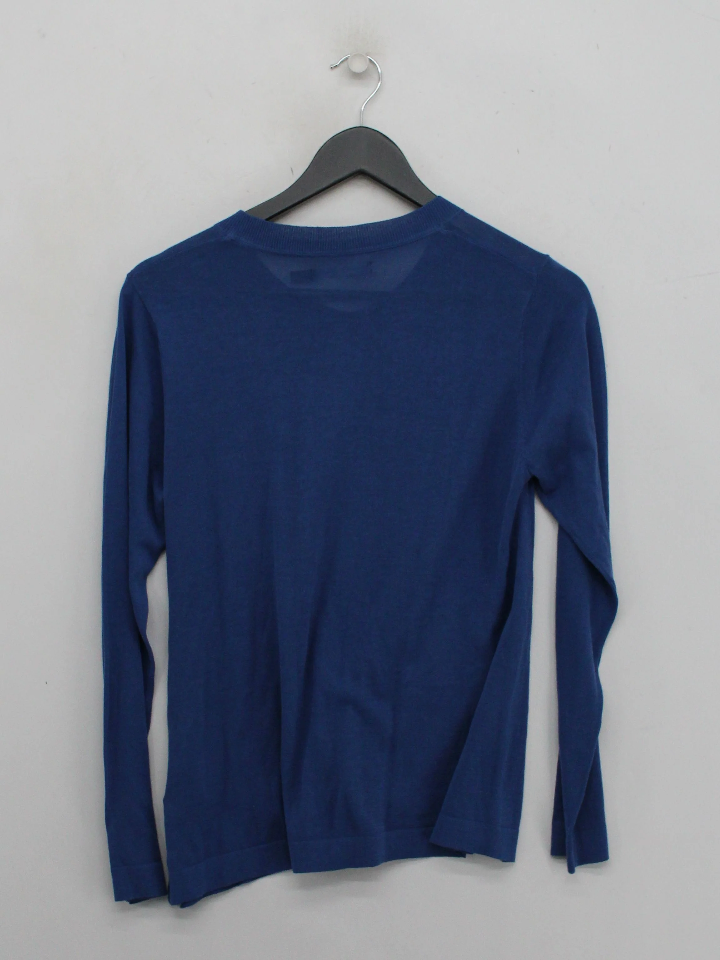 Gudrun Sjöden Women's Cardigan S Blue 100% Cotton Round Neck Cardigan - Image 2