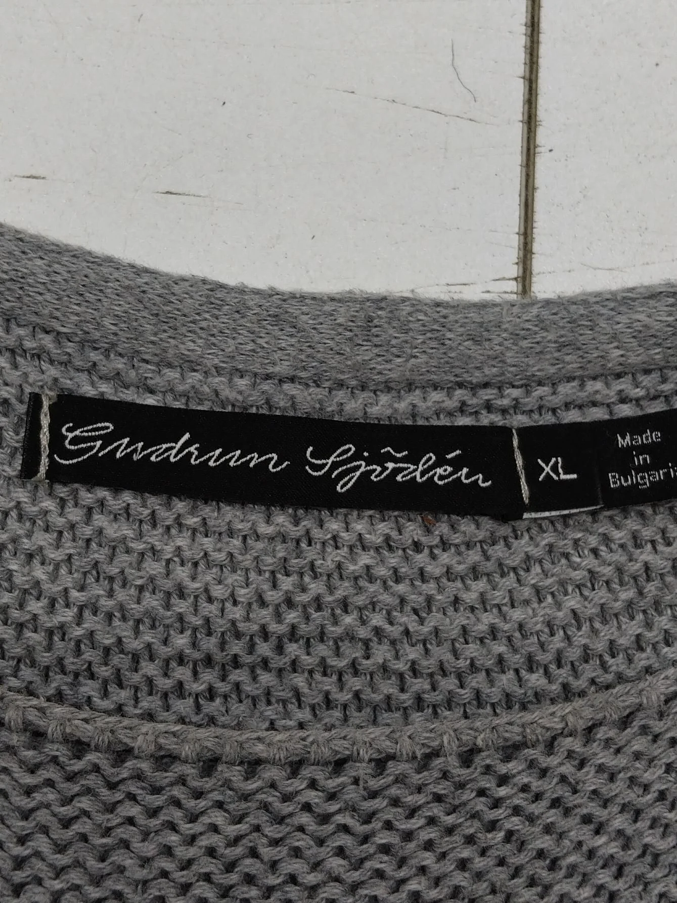 Gudrun Sjöden Women's Jumper XXL Grey 100% Cotton Round Neck Pullover - Image 5
