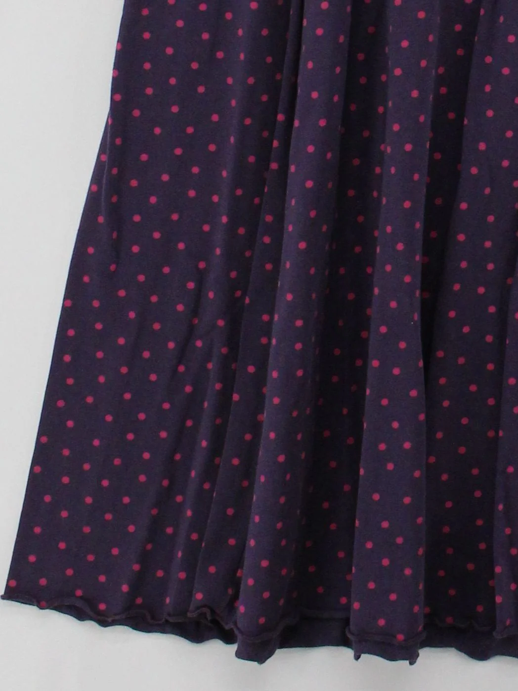 Gudrun Sjöden Women's Midi Skirt M Purple Polkadot 100% Other Midi A-Line - Image 4