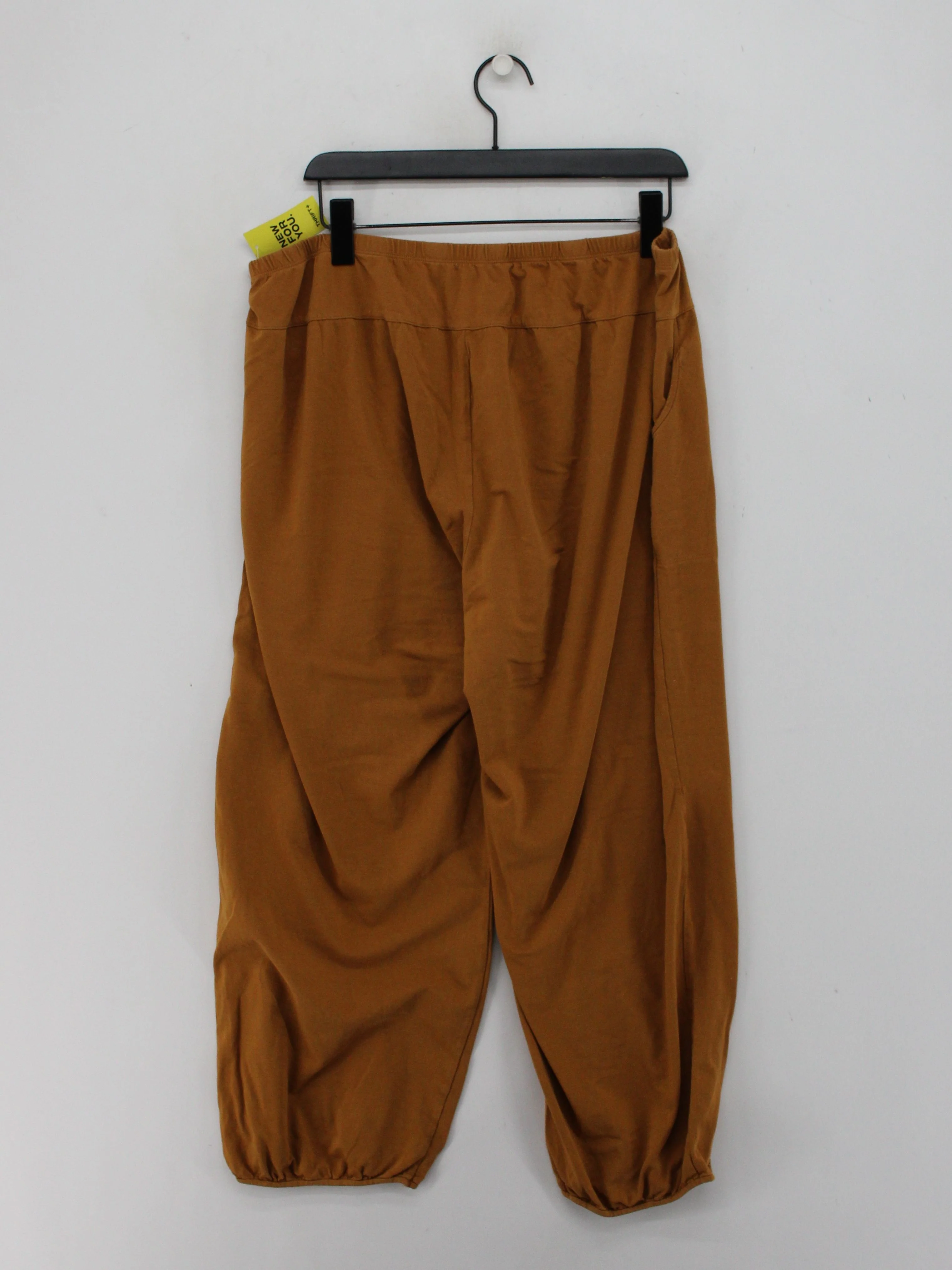 Gudrun Sjöden Women's Sports Bottoms XXL Brown Cotton with Elastane Sweatpants - Image 2