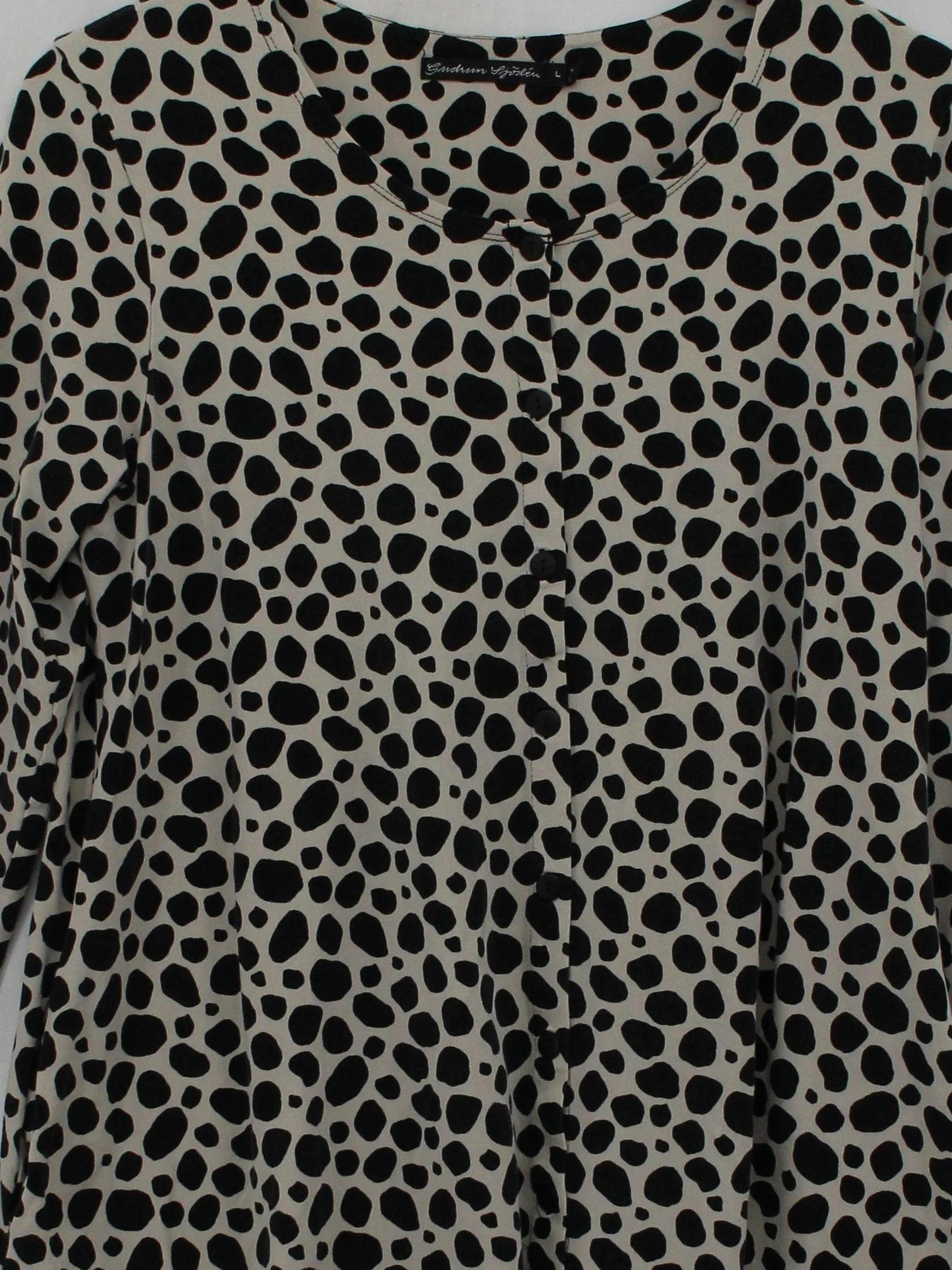 Gudrun Sjöden Women's Top L Multi 100% Other Tunic - Image 3