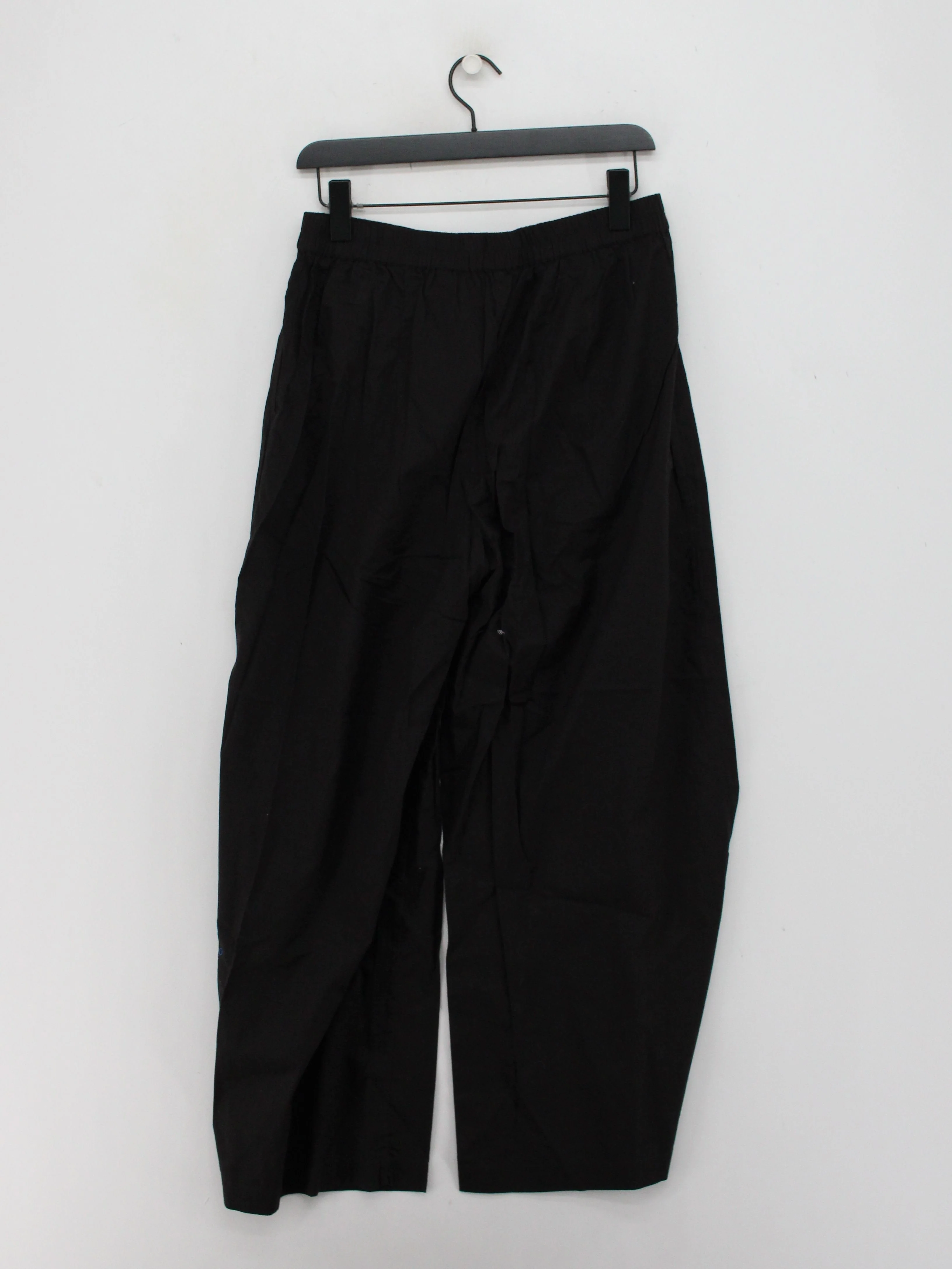 Gudrun Sjöden Women's Trousers M Black 100% Cotton Wide-Leg Sweatpants - Image 2