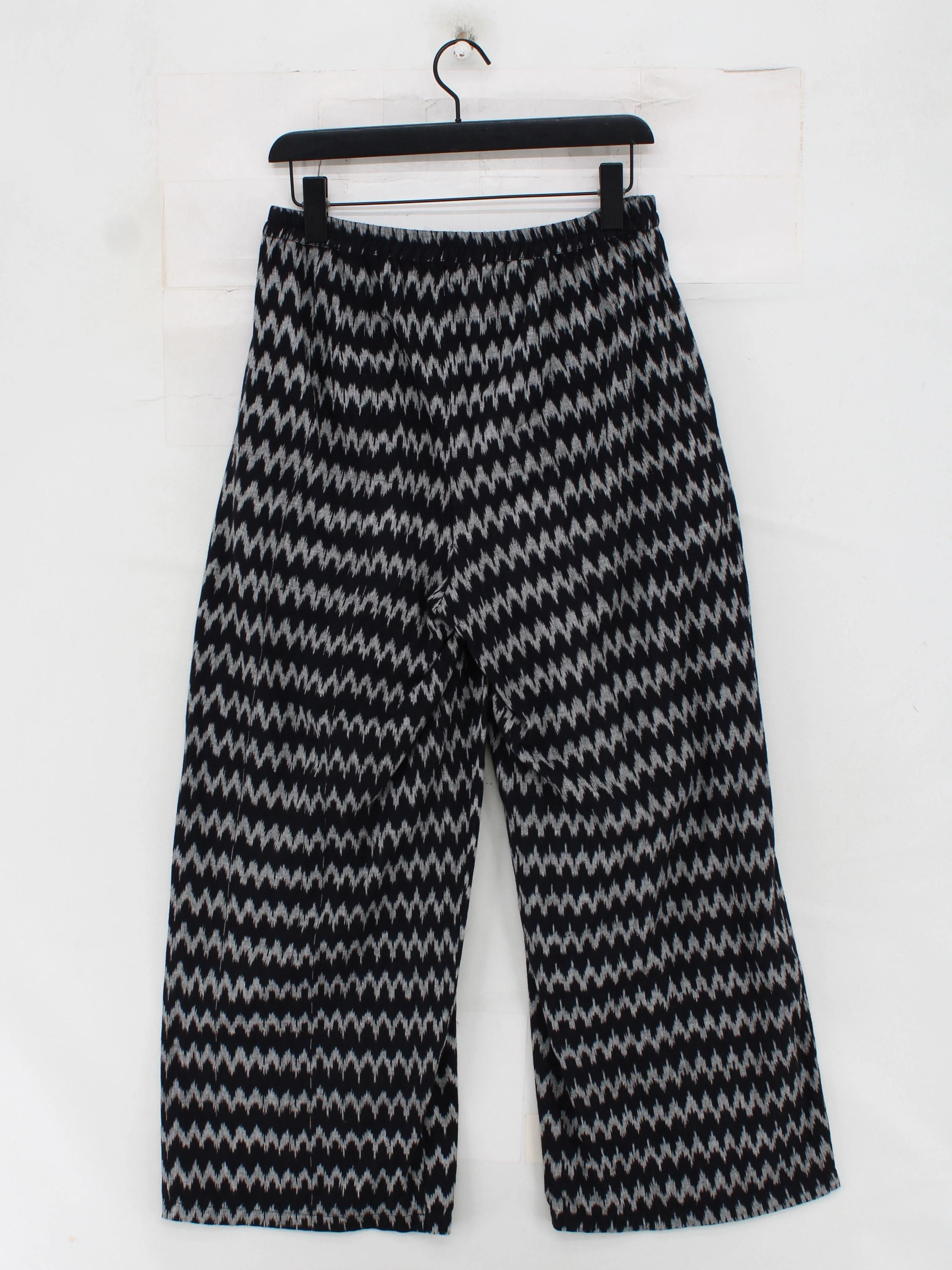 Gudrun Sjöden Women's Trousers M Multi Geometric 100% Cotton Wide-Leg Chino - Image 2