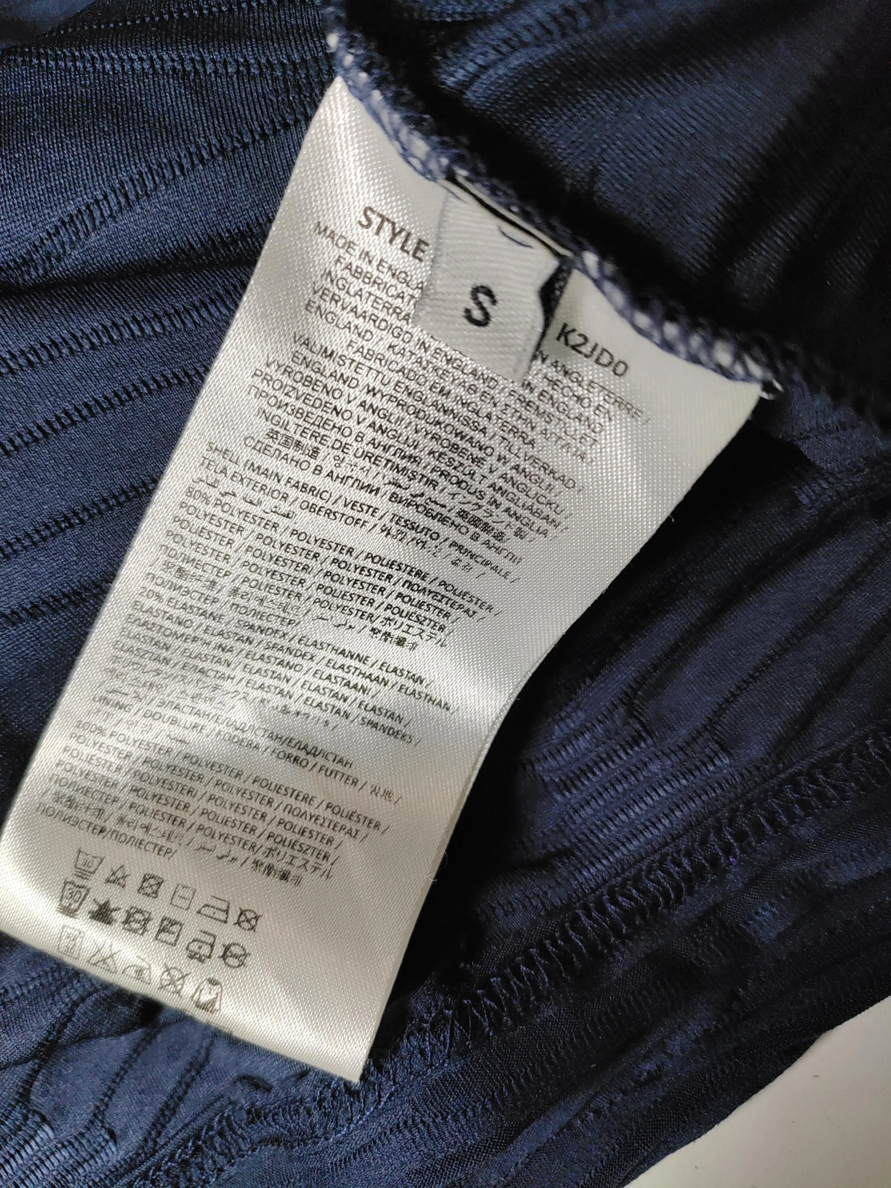 Guess Bodycon Mini Dress S in Blue - Image 6