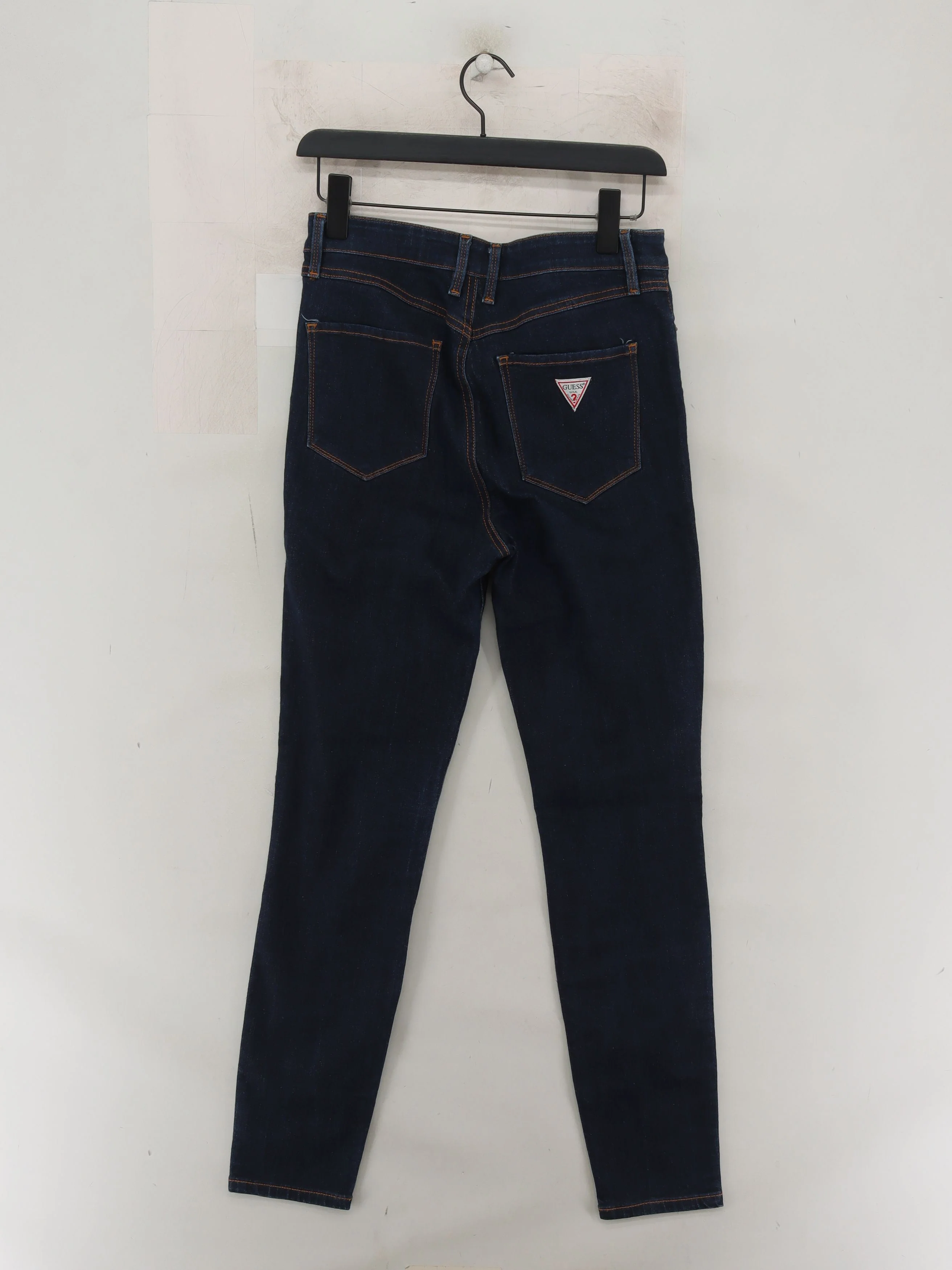 Guess Jeans Women's Jeans W 30 in Blue Cotton with Polyester, Rayon Skinny - Image 2