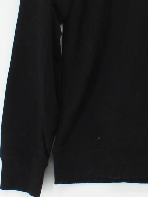 Guess Men's Jumper S Black Cotton with Polyester Crew Neck Pullover - Image 4