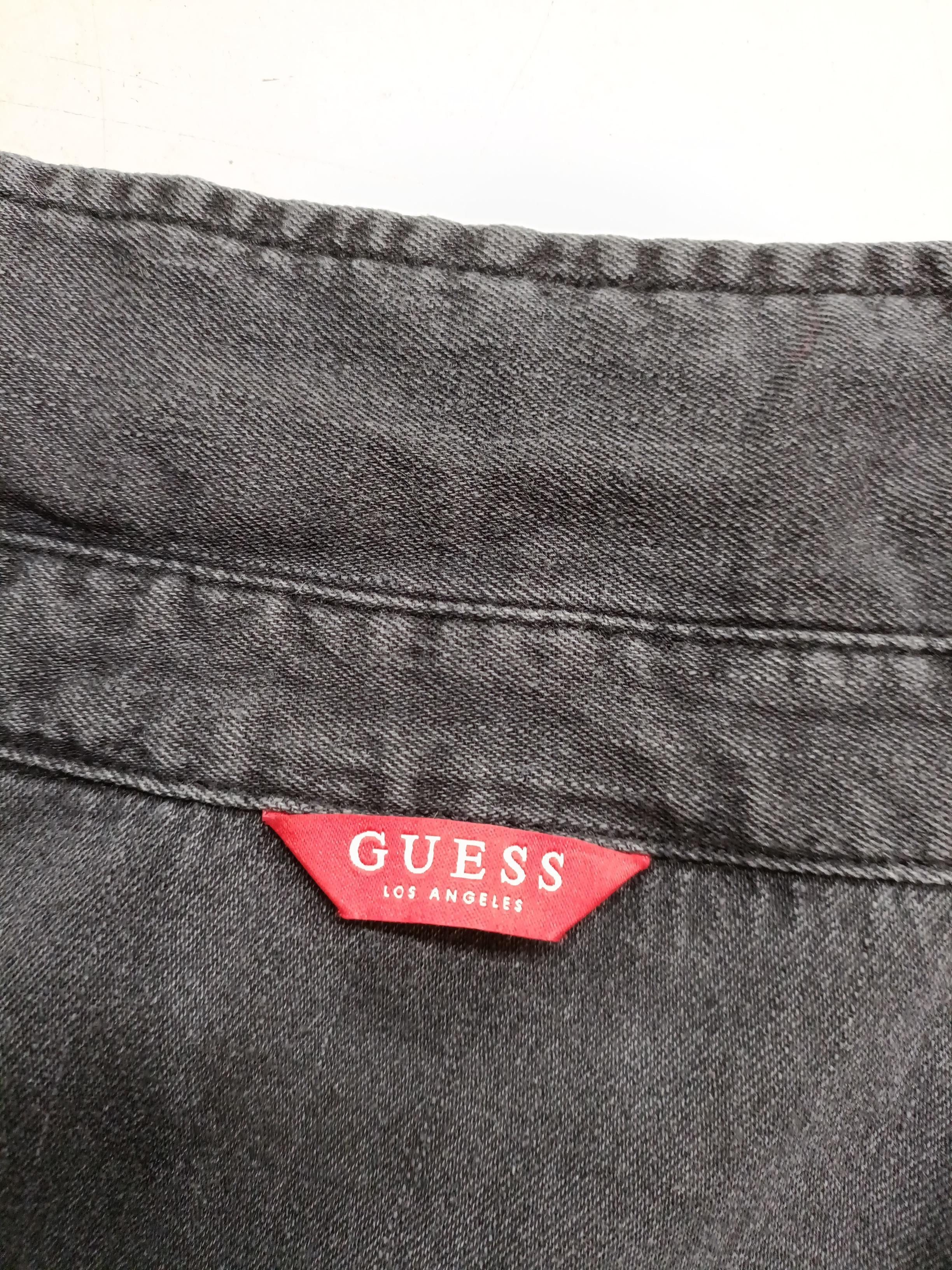 Guess Men's Shirt L Black 100% Cotton Basic - Image 5