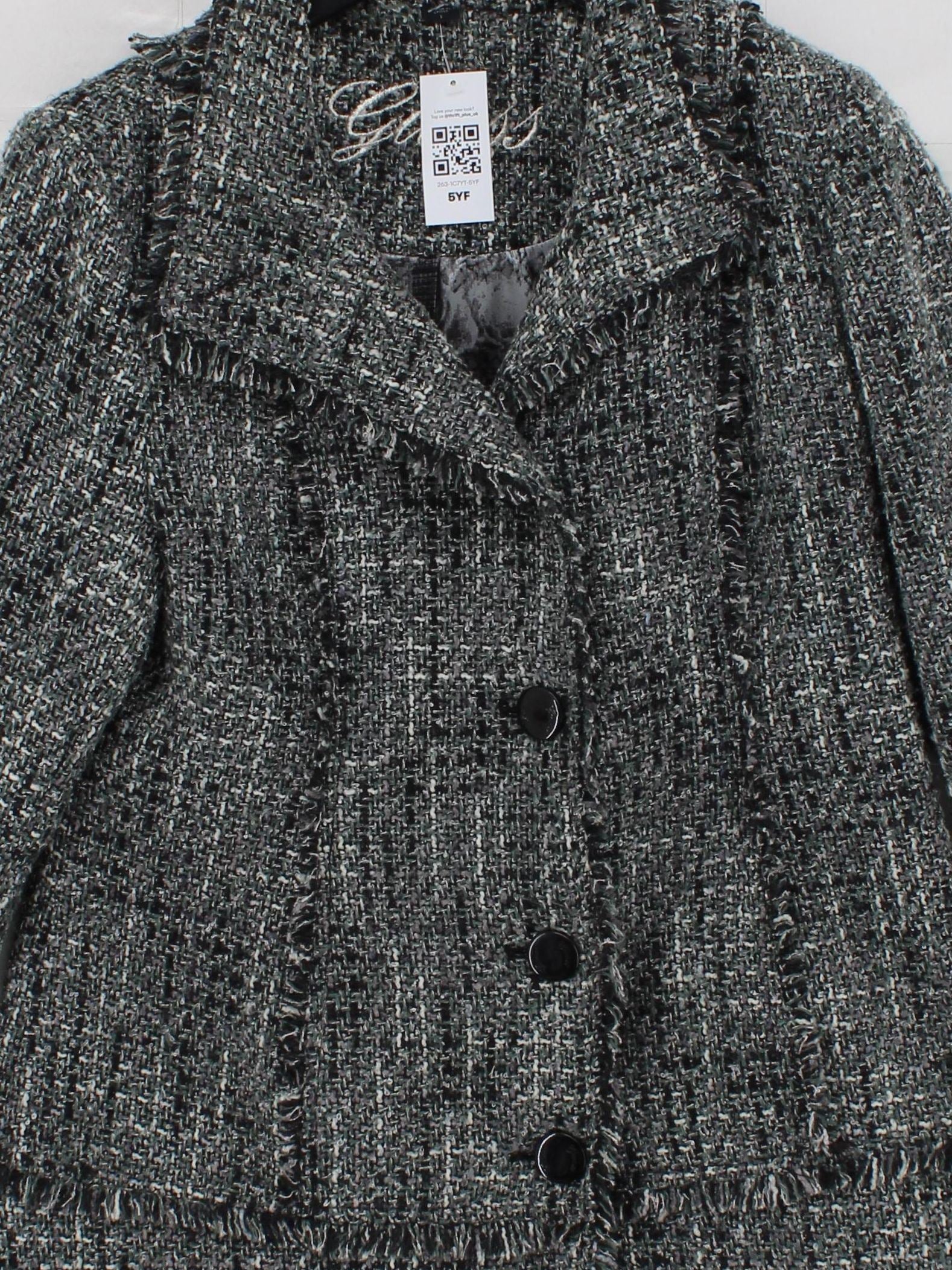 Guess Overcoat jacket grey - Image 3