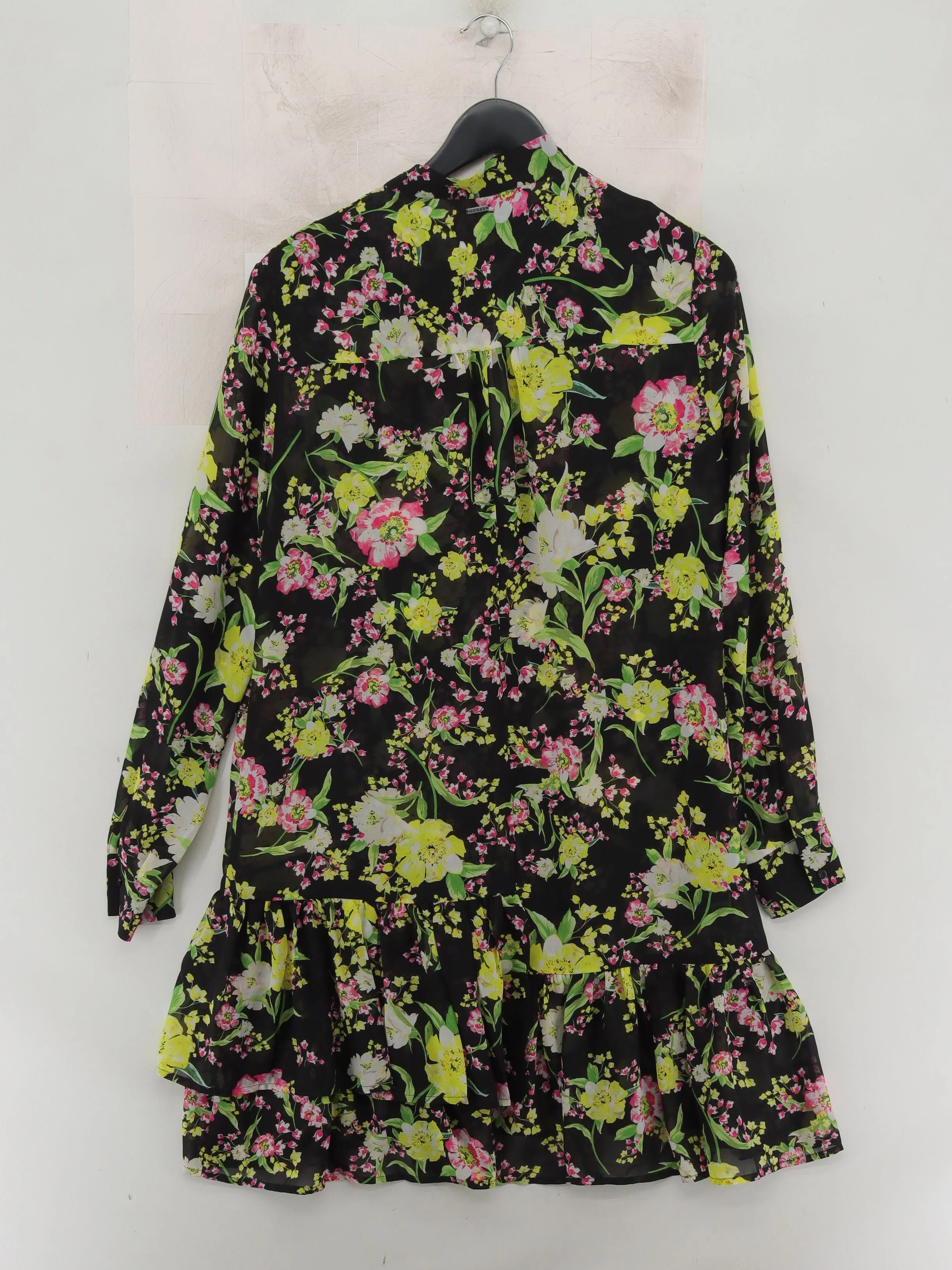 Guess Shirt Mini Dress UK10 in Black - Image 2